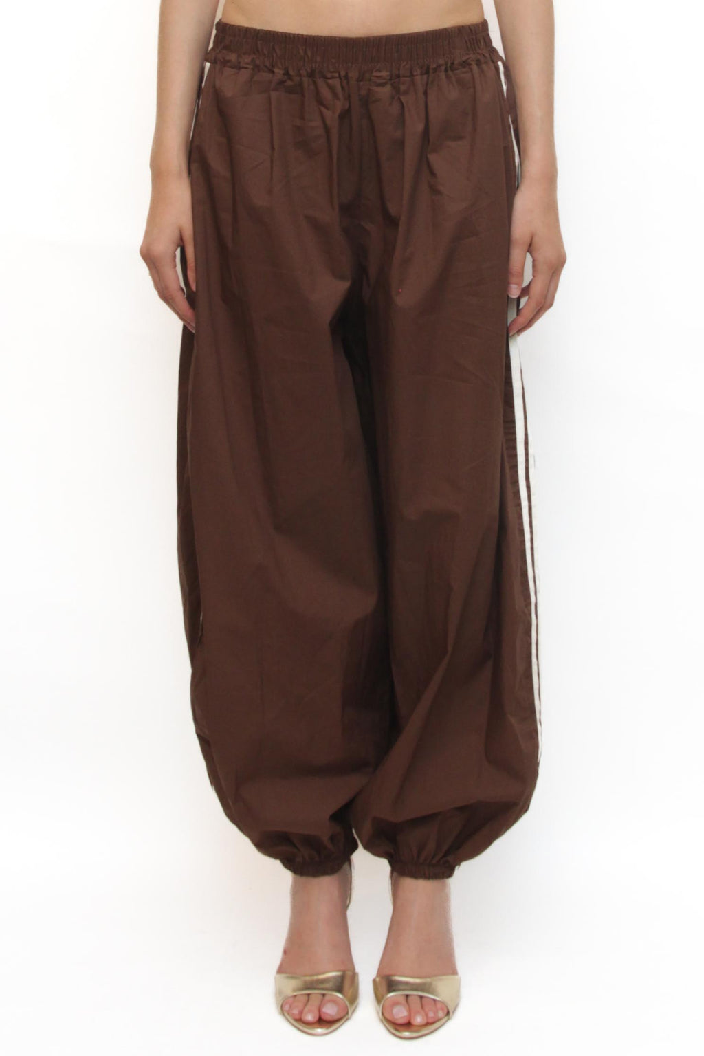 LEVH - Pantalone Phebe - MARRONE
