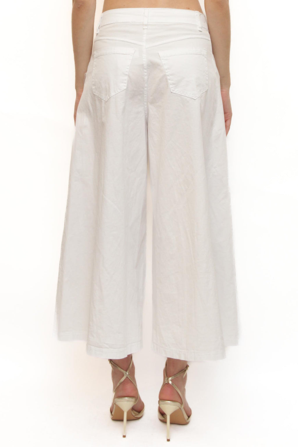 LEVH - Pantalone Perkly - BIANCO