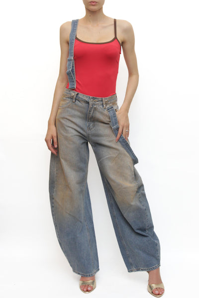 LEVH - Body Bridget - Rosso bordo marr