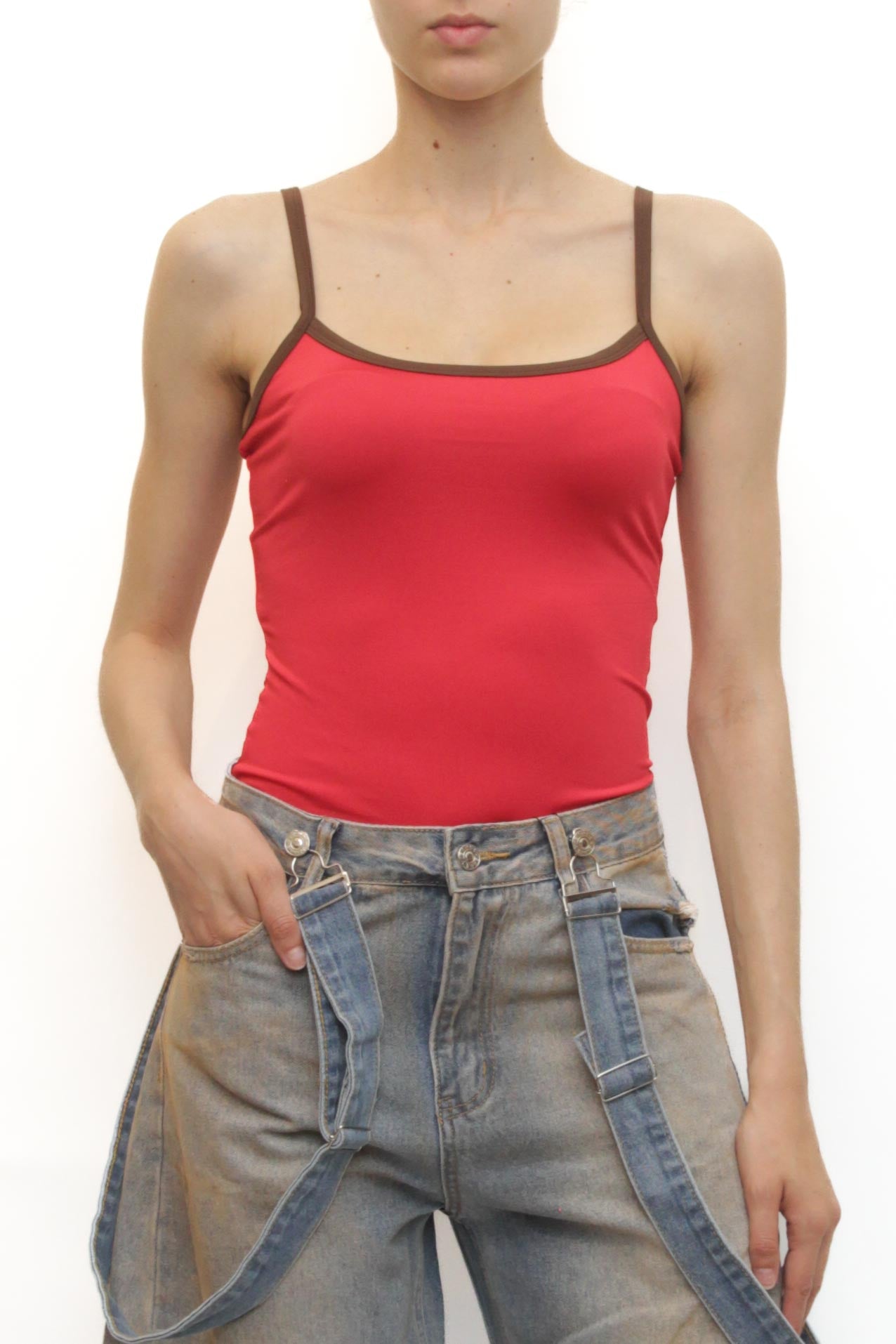 LEVH - Body Bridget - Rosso bordo marr