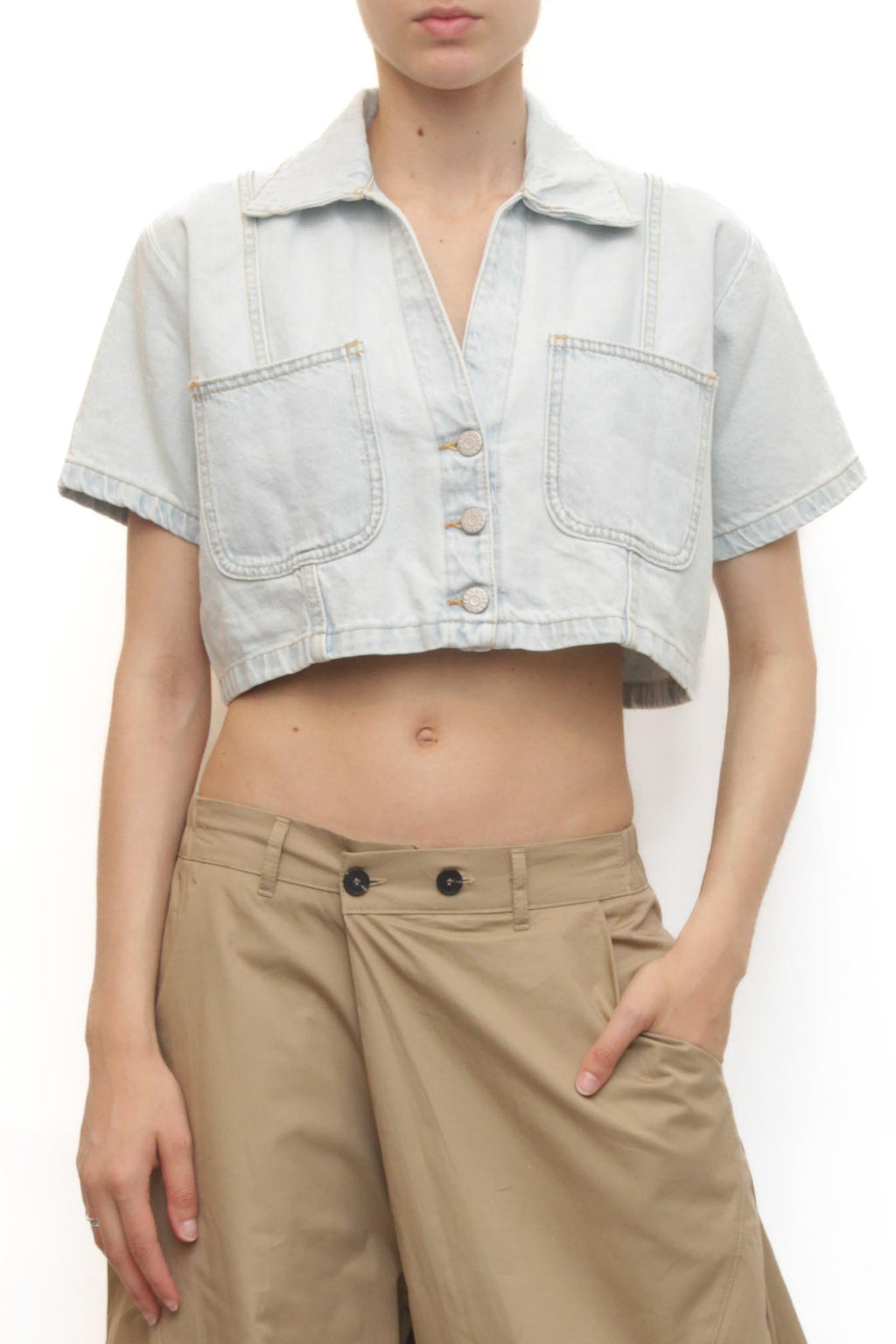 LEVH - Giubbino Glory - DENIM CHIARO
