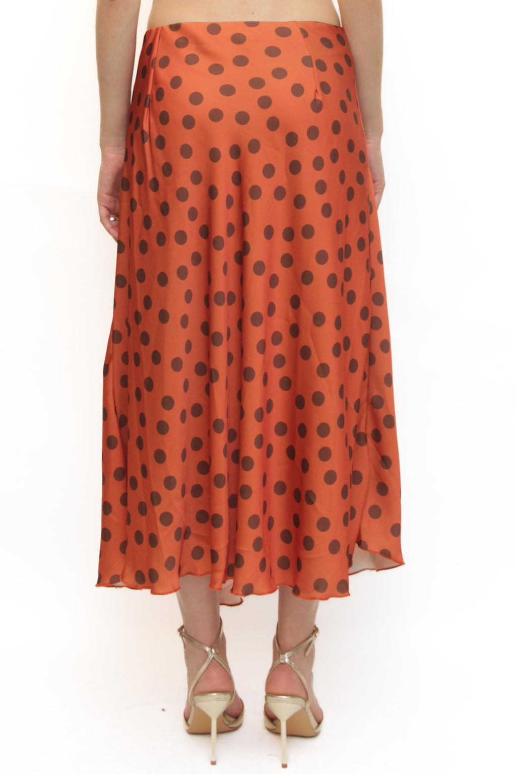 LEVH - Gonna Gardez - Arancio pois marrone