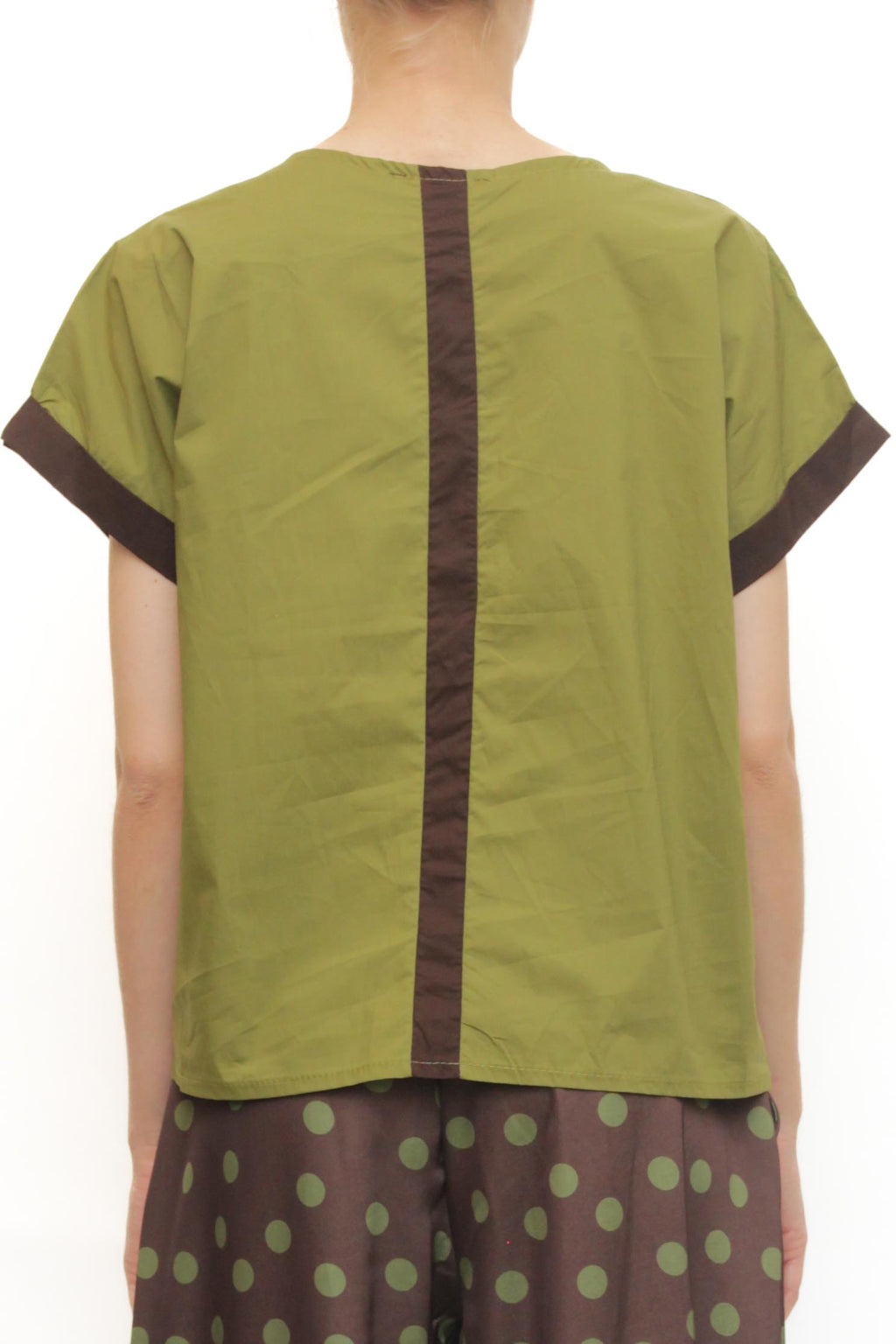 LEVH - Blusa Beryl - PISTACCHIO/moro