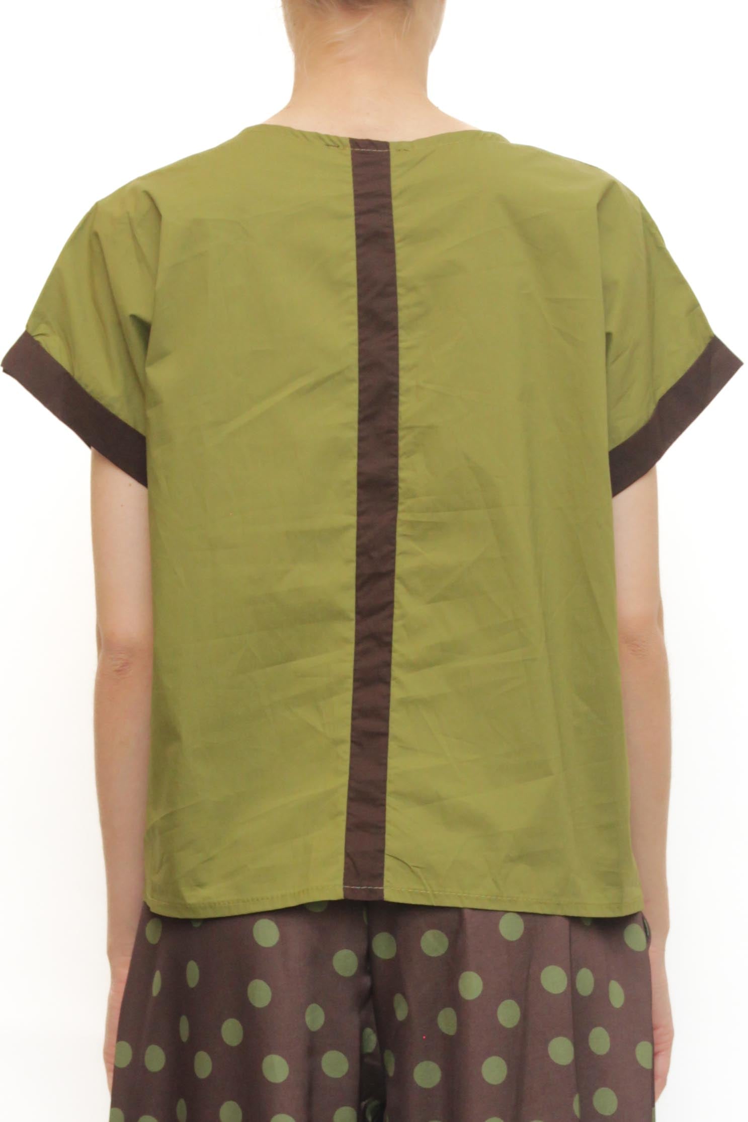 LEVH - Blusa Beryl - PISTACCHIO/moro