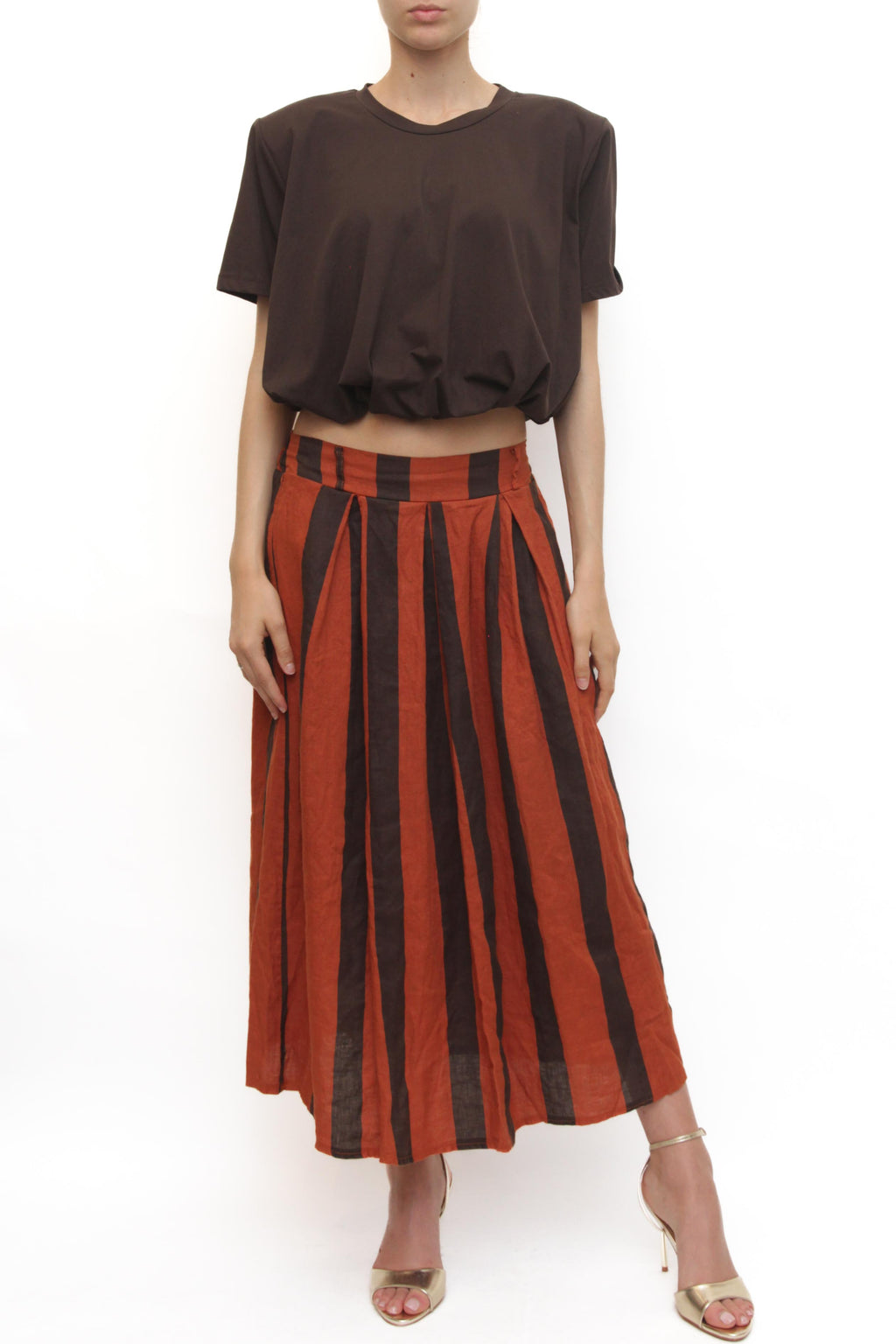 LEVH - Gonna Grace - Riga arancio/moro