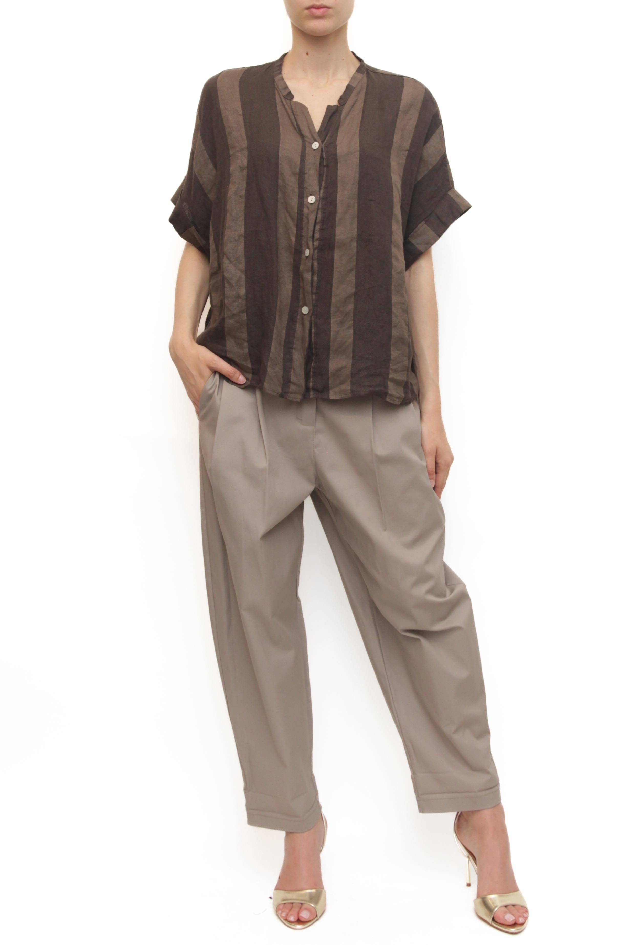 LEVH - Camicia Clermont - Riga militare/moro