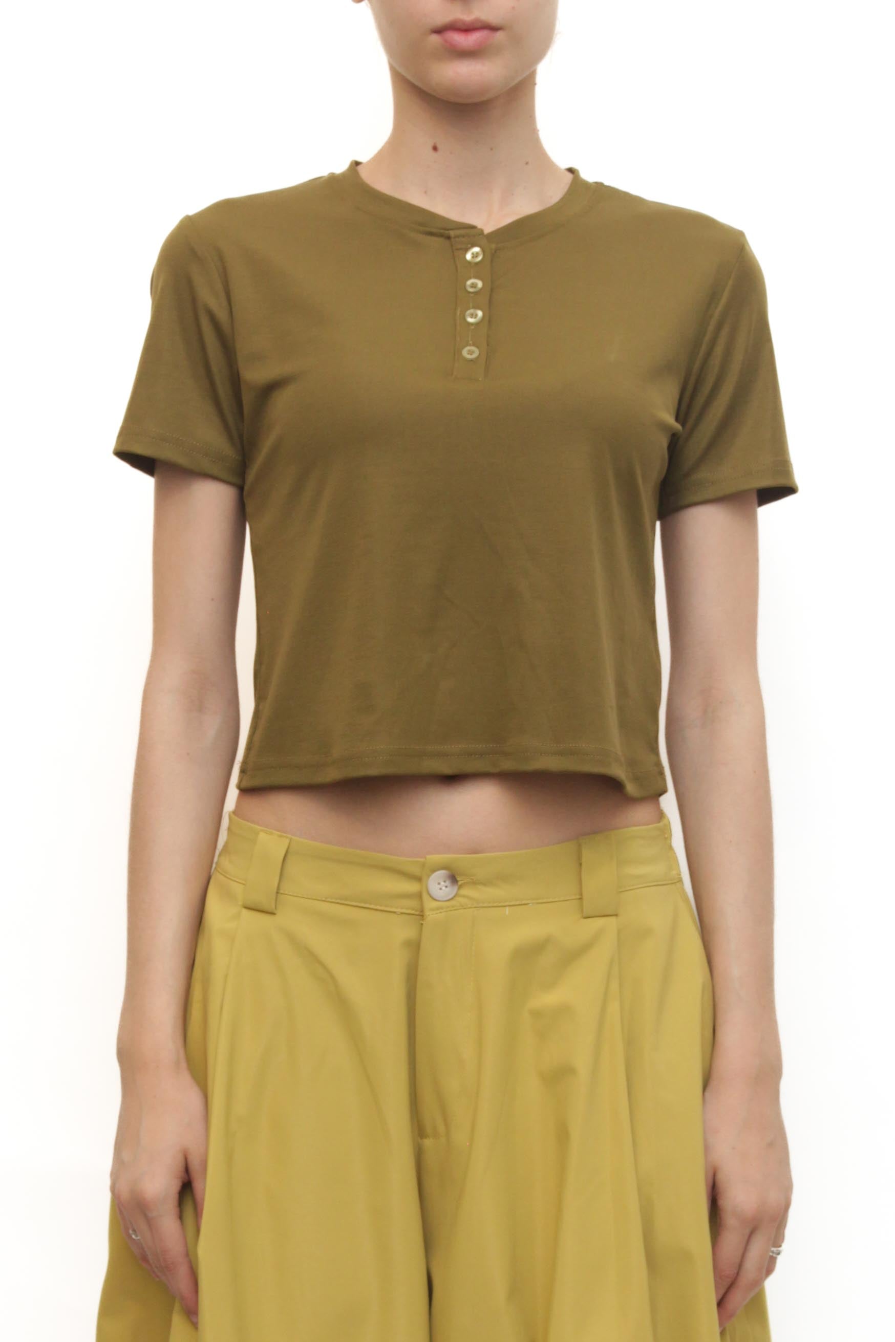 LEVH - T-shirt Tawnie - MILITARE