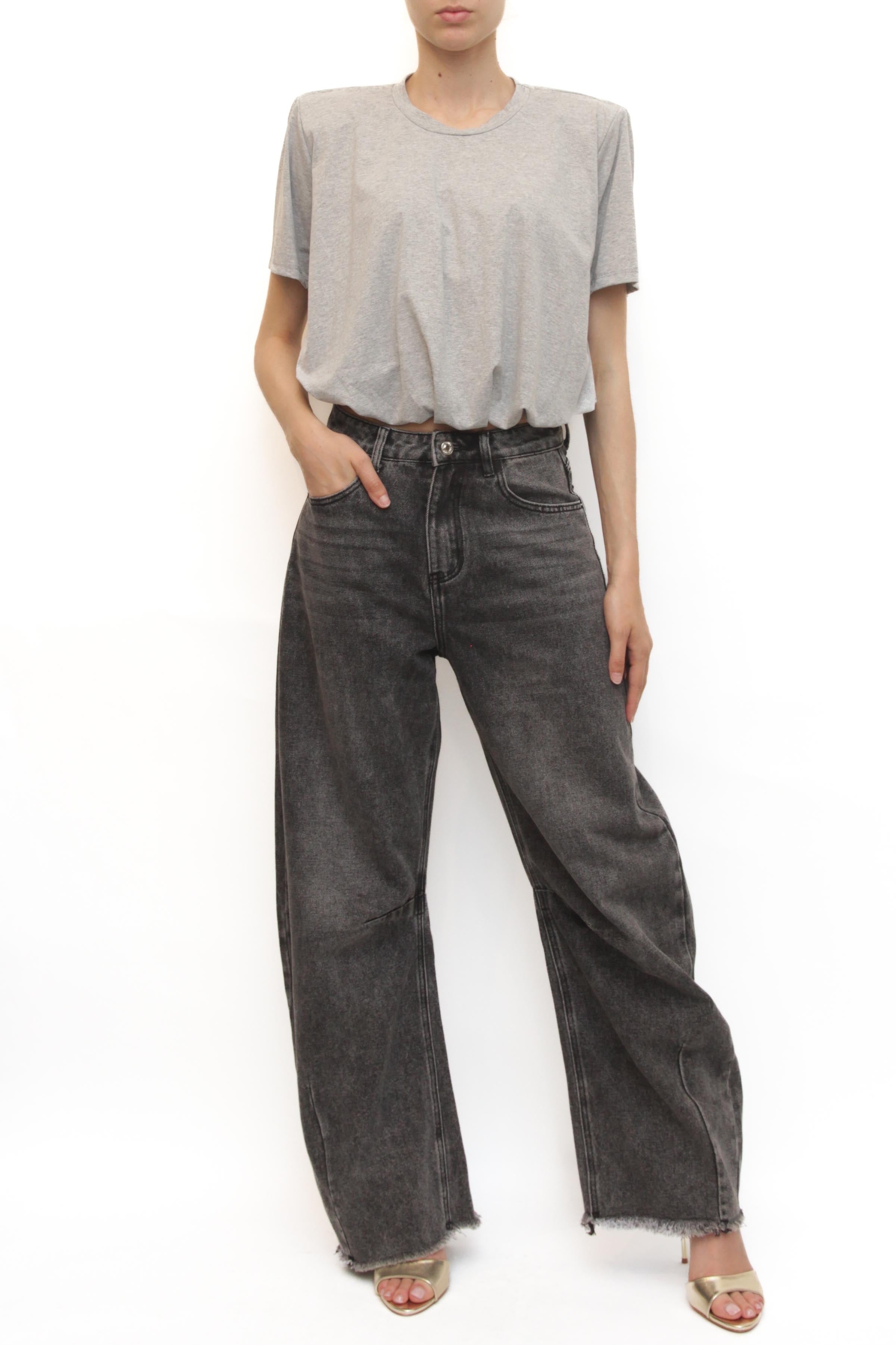 LEVH - T-shirt Teruel - GRIGIO CHIARO