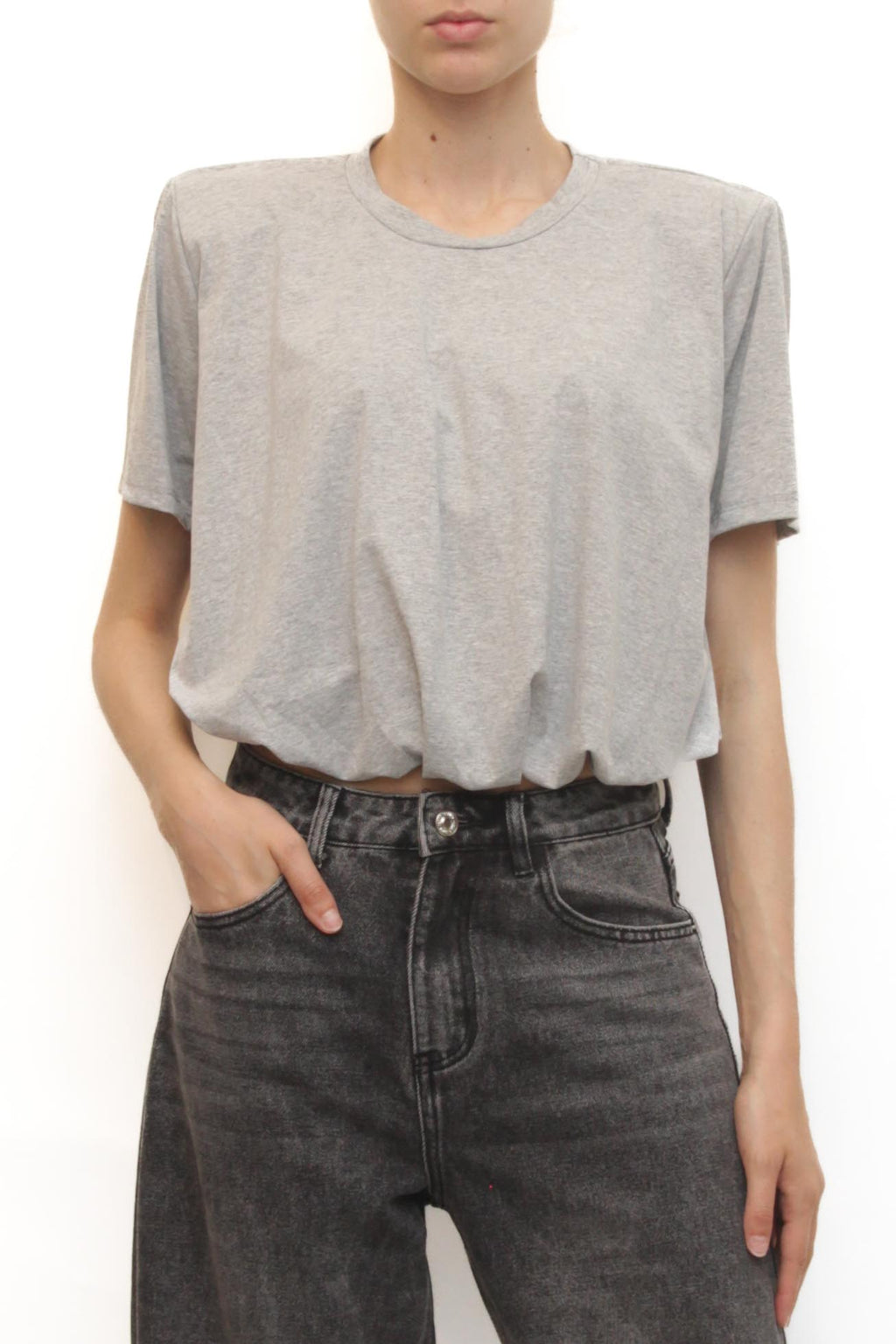 LEVH - T-shirt Teruel - GRIGIO CHIARO