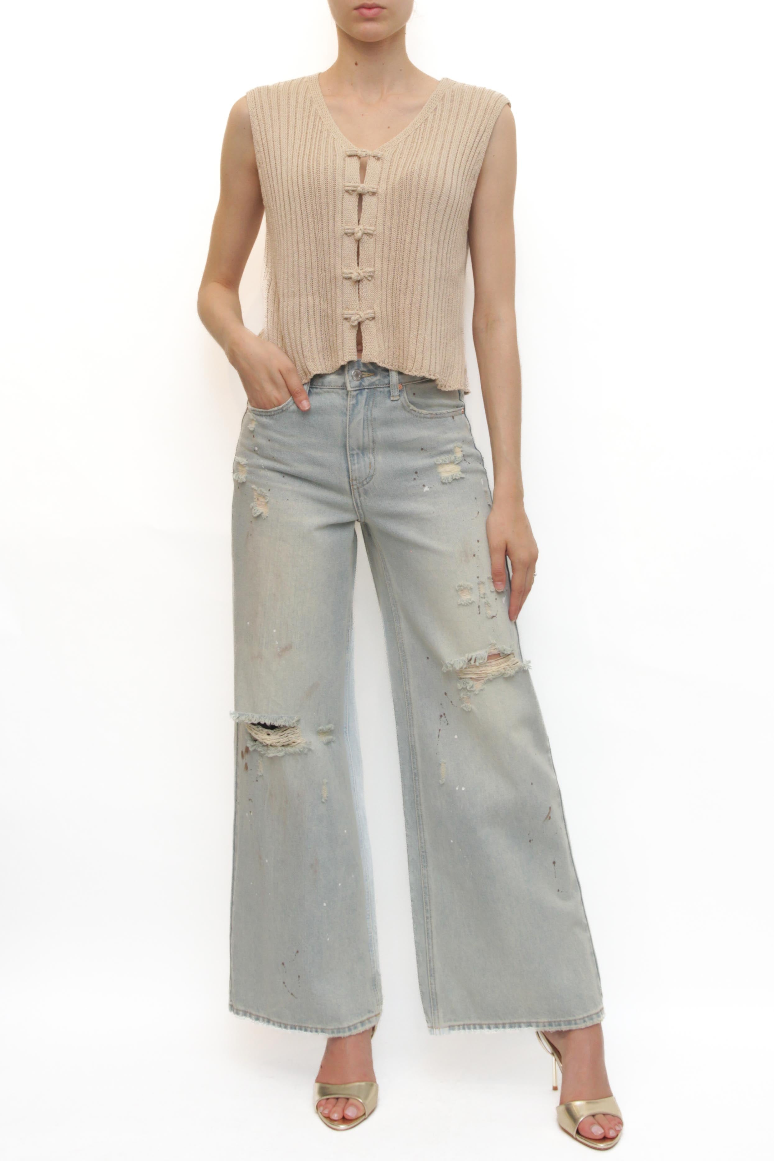 LEVH - Gilet Gwenyth - BEIGE
