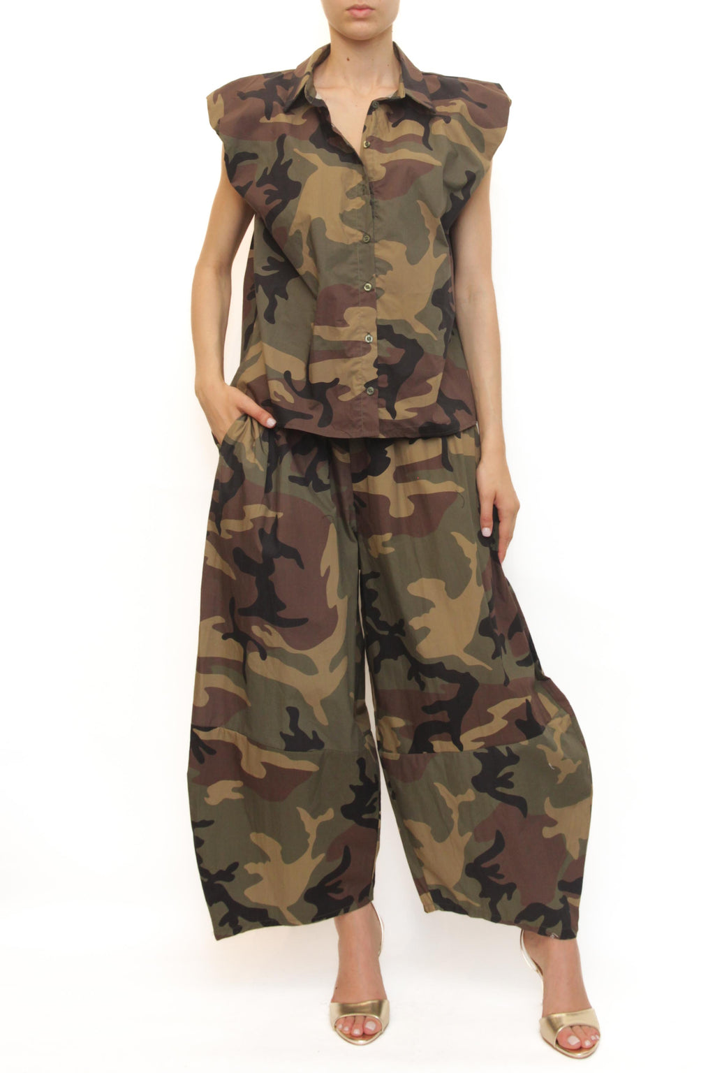 LEVH - camicia Chamonix - CAMOUFLAGE