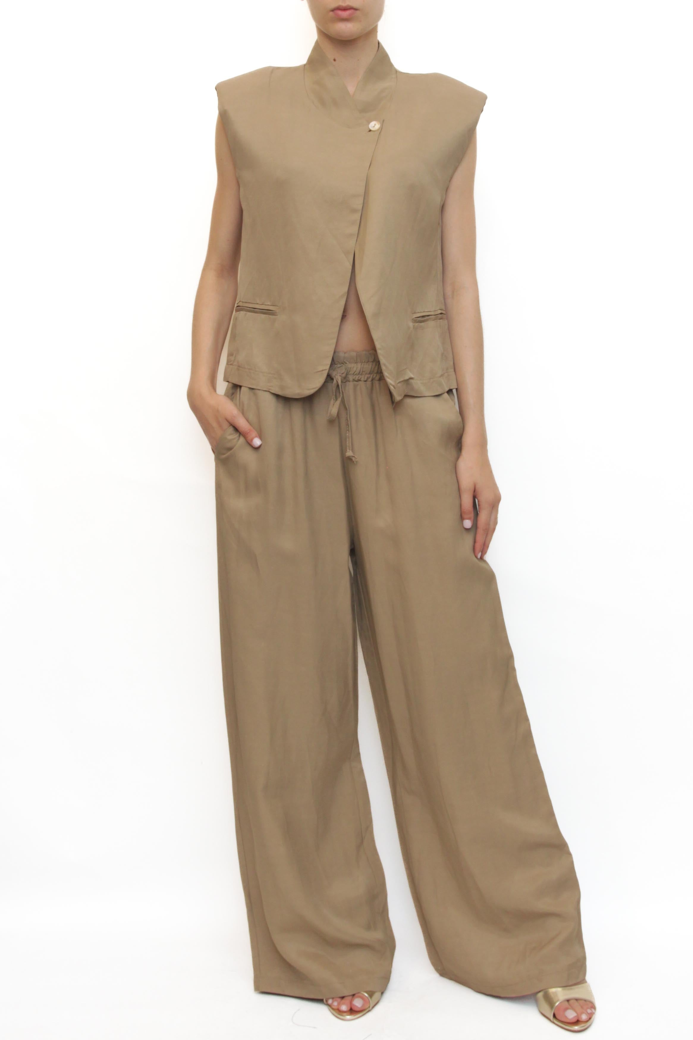 LEVH - Gilet Gussie - BEIGE