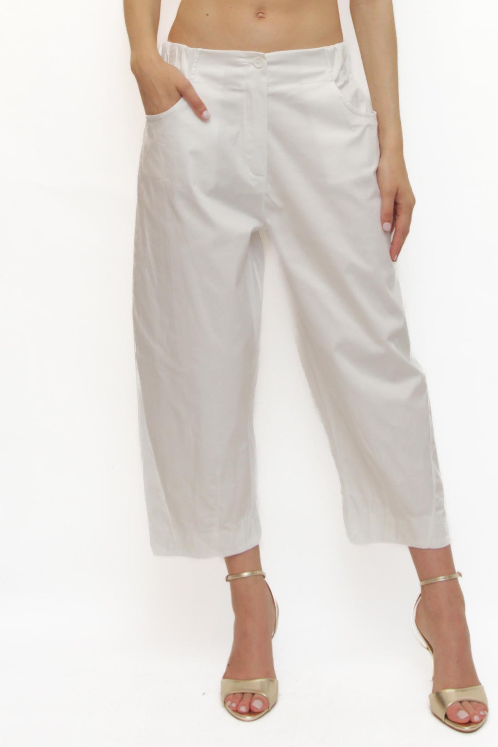 LEVH - Pantalone Polly - BIANCO