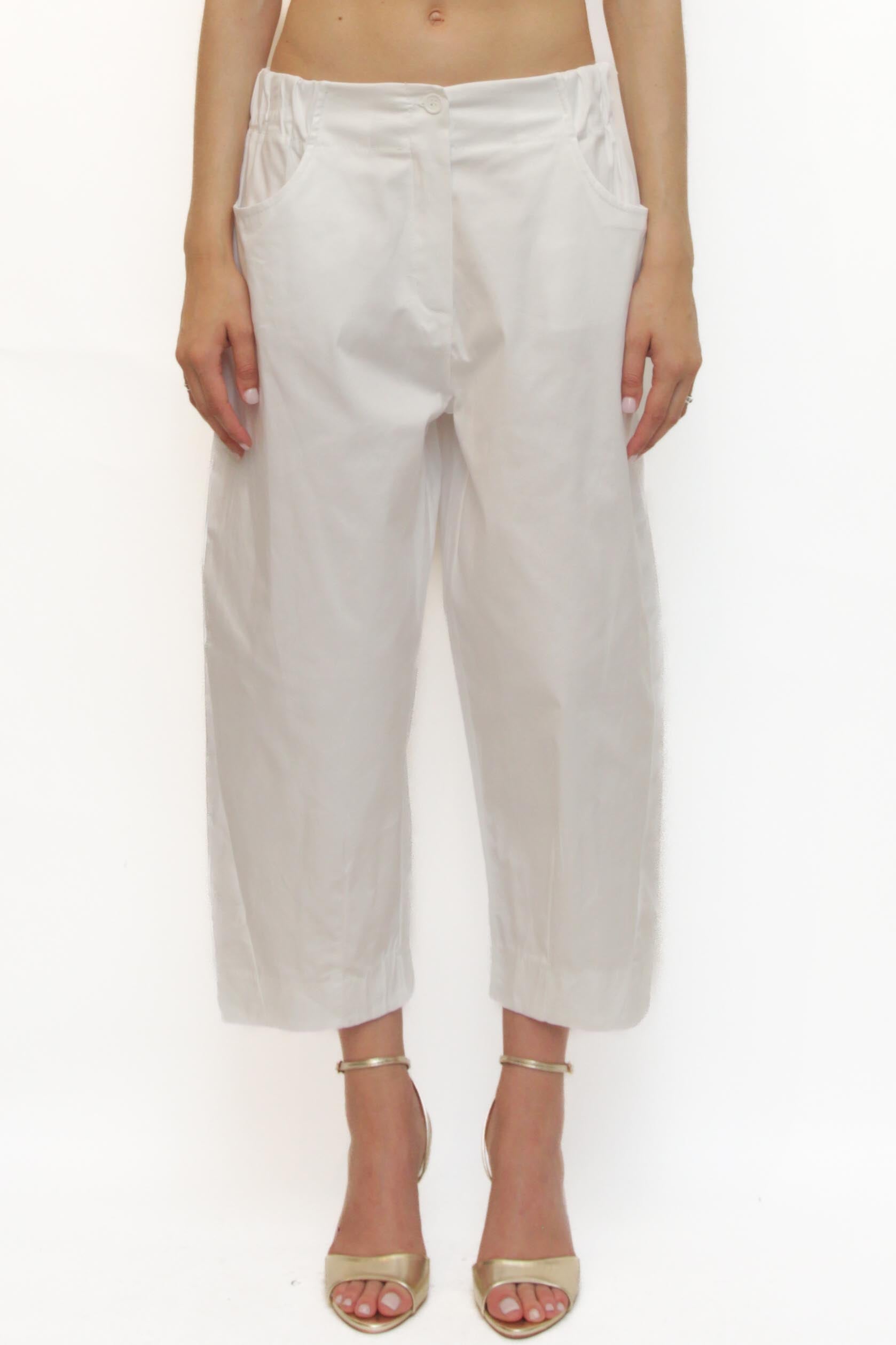 LEVH - Pantalone Polly - BIANCO