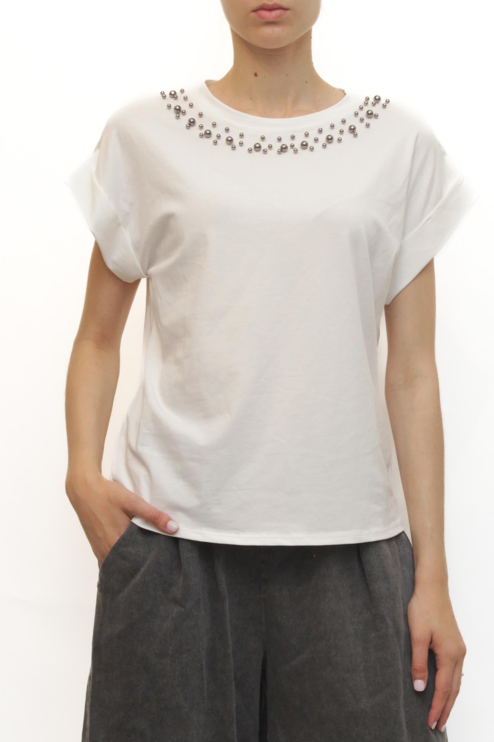 LEVH - T-shirt Tiffany - BIANCO