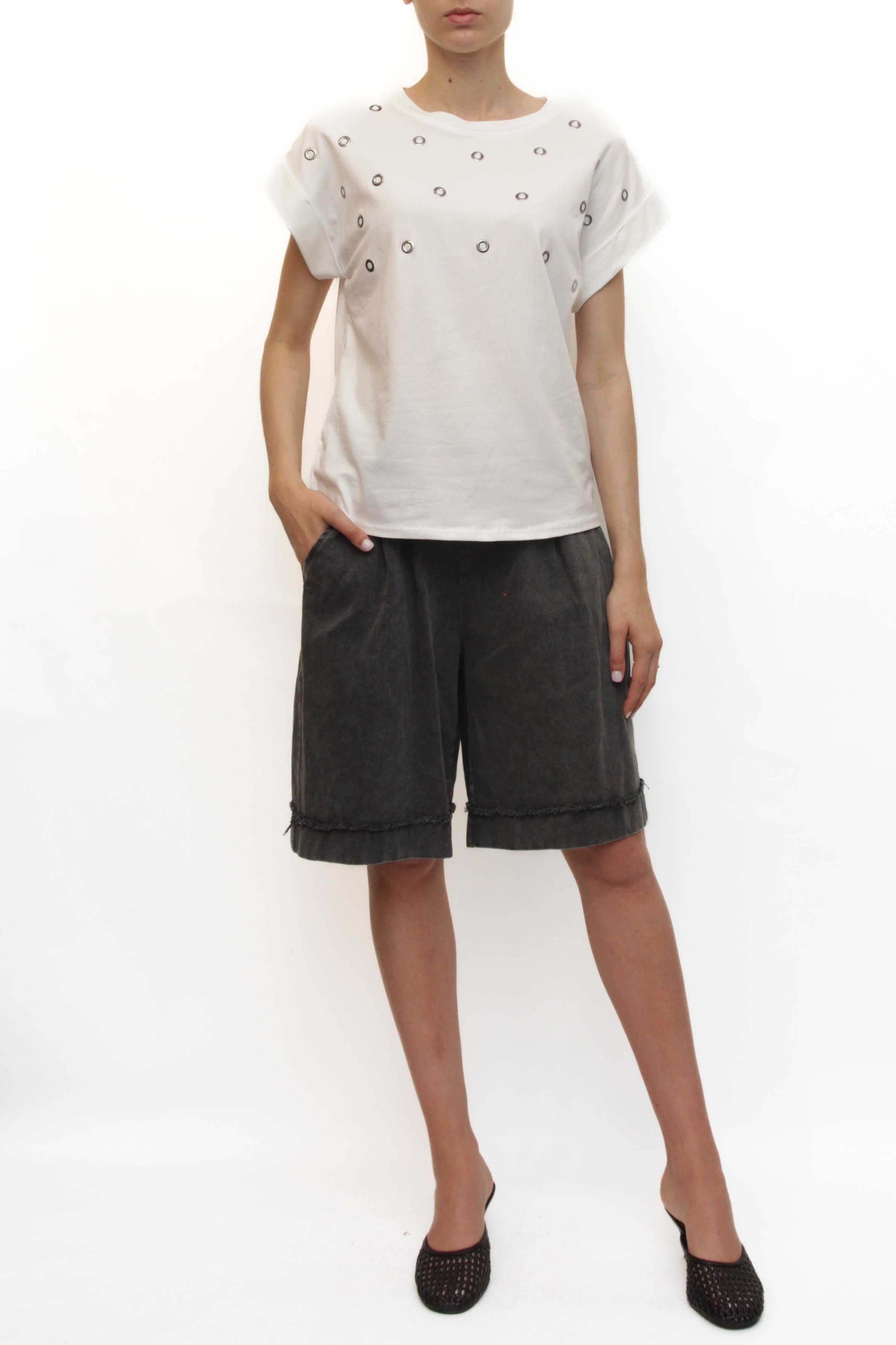 LEVH - T-shirt Tessa - BIANCO