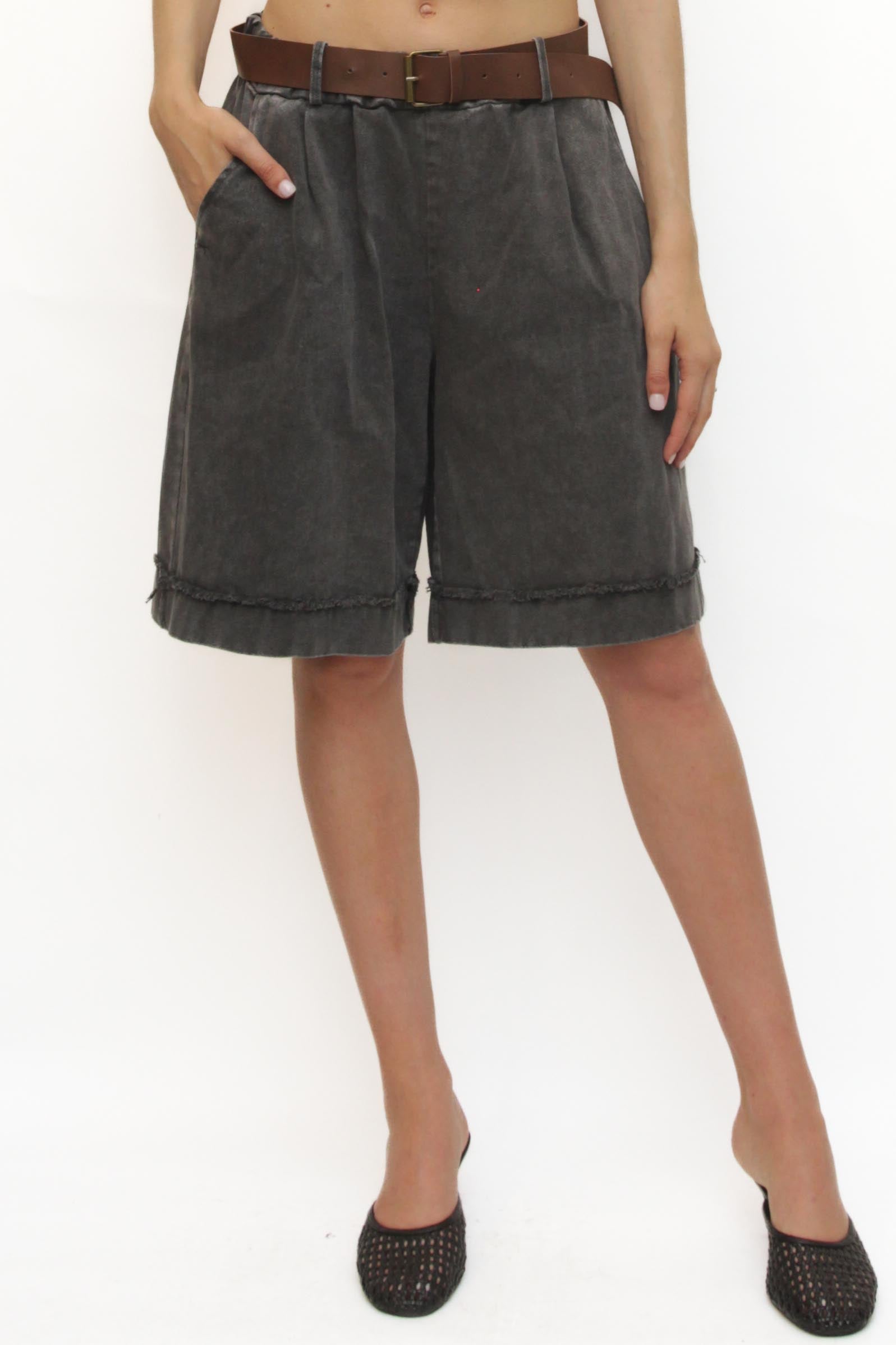 LEVH - Bermuda Blossom - DENIM GRIGIO