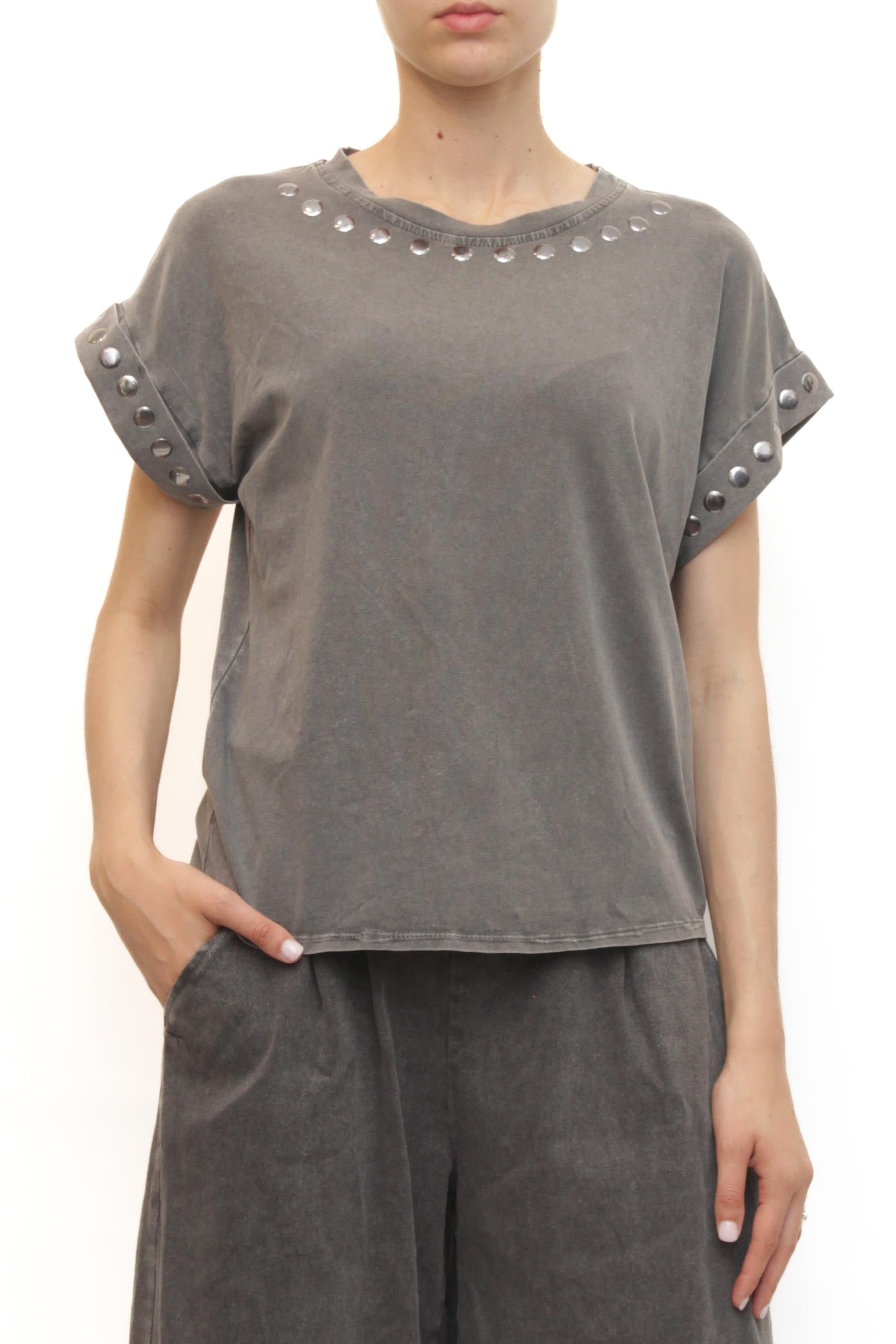 LEVH - T-shirt Trecia - MARMORIZZATO