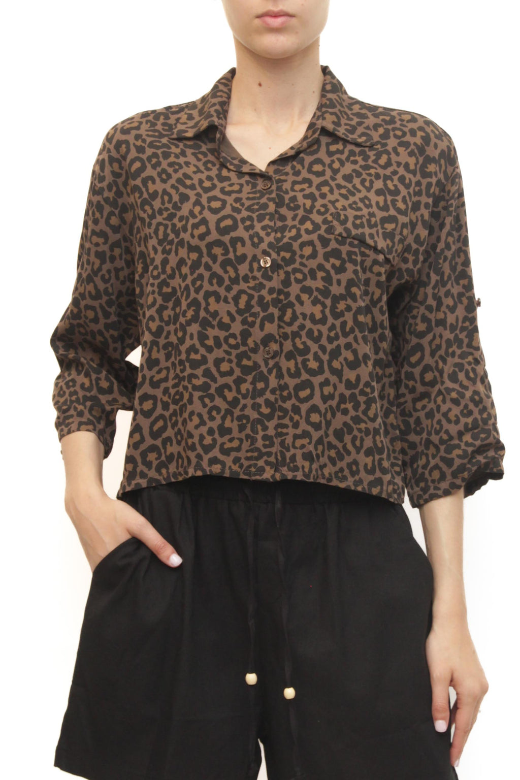 LEVH - Camicia Calabar - ANIMALIER