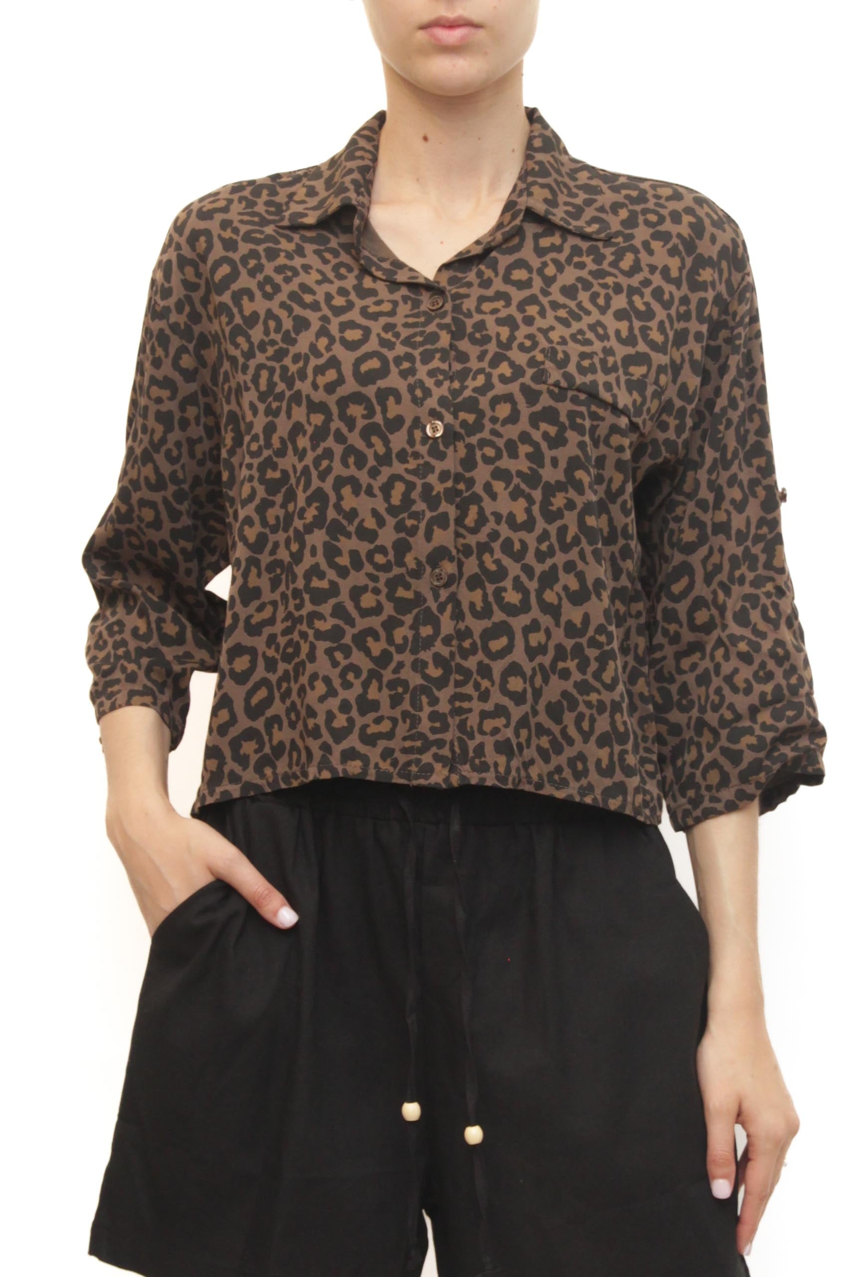 LEVH - Camicia Calabar - ANIMALIER