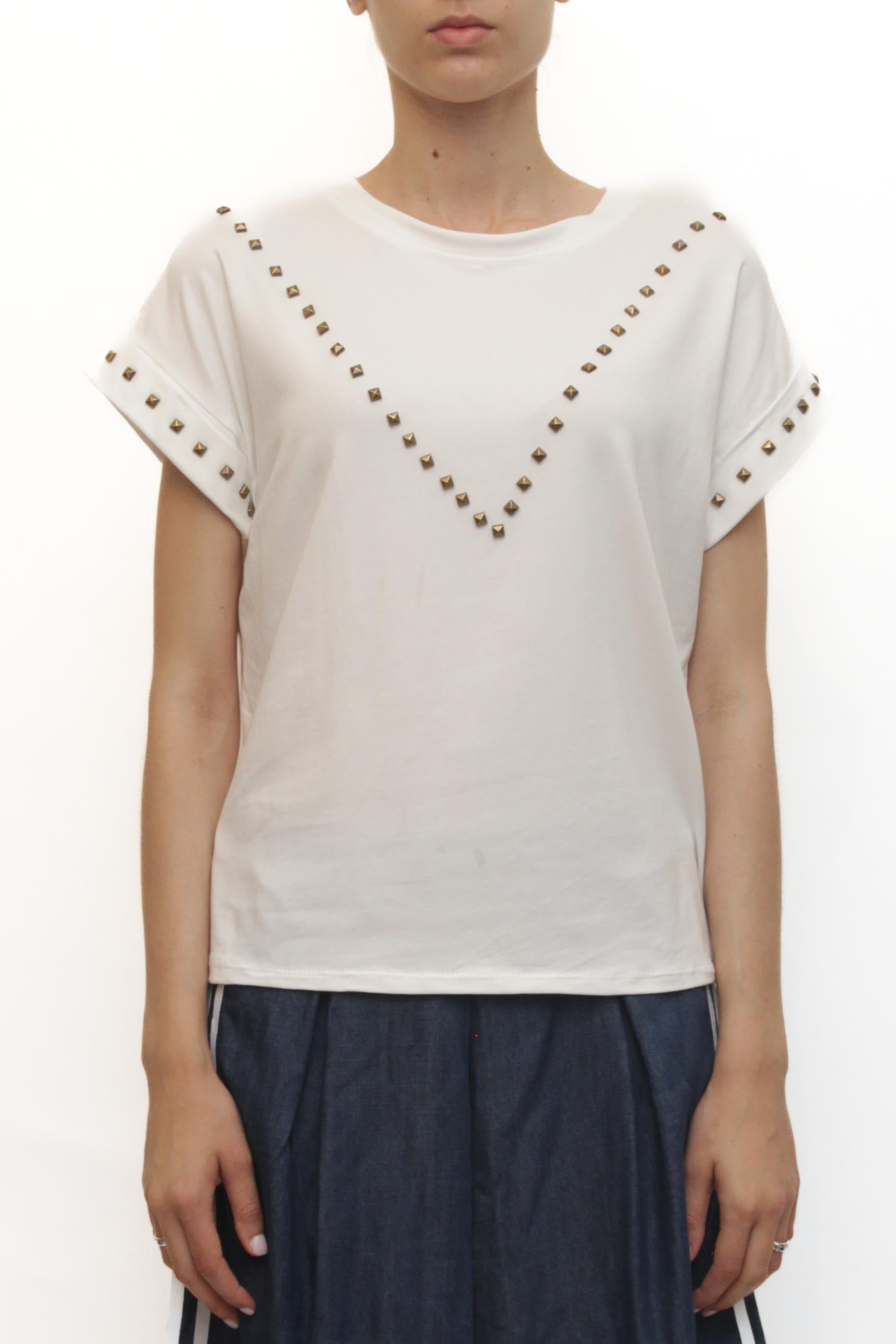 LEVH - T-shirt Taryn - BIANCO