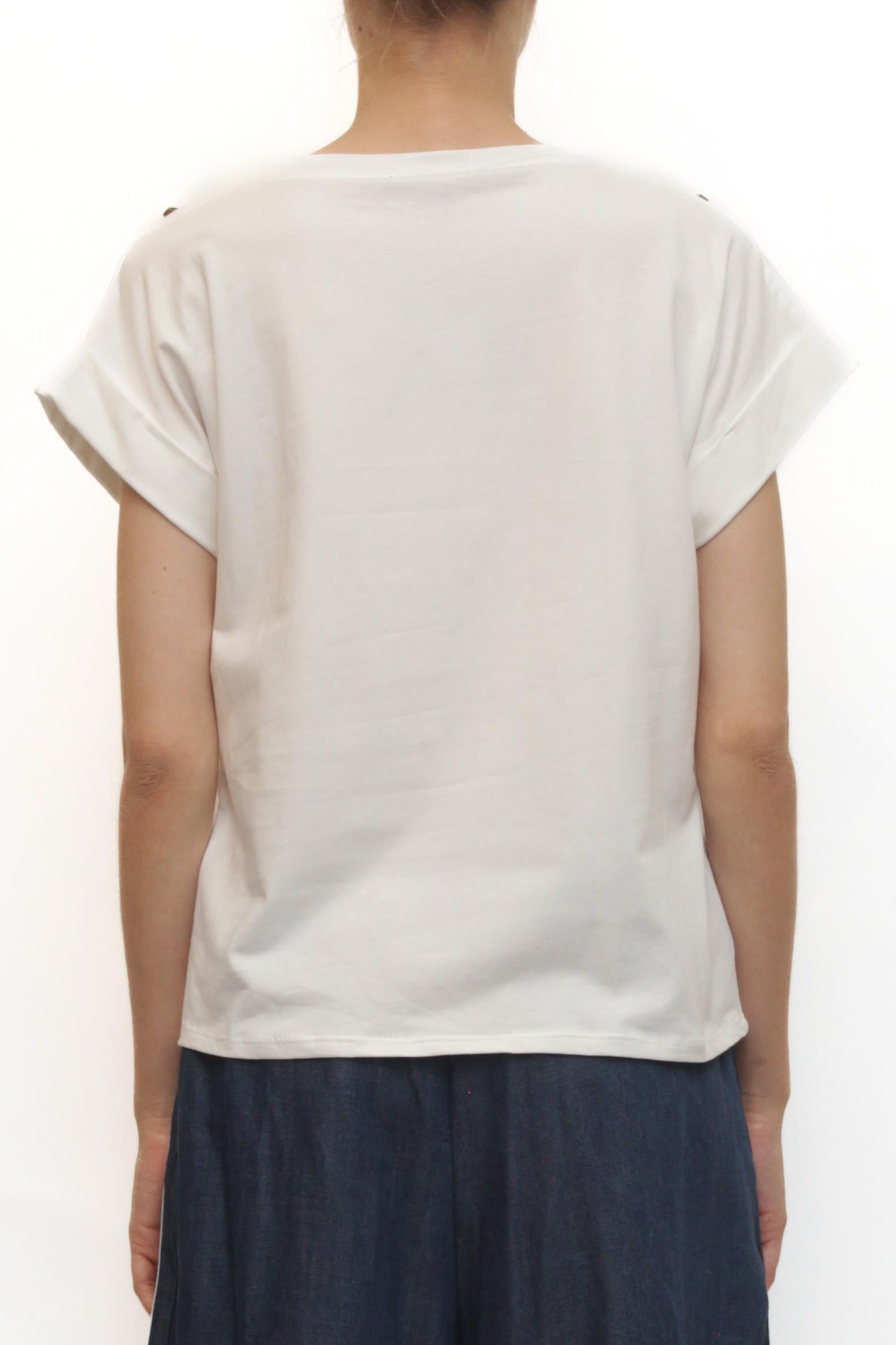LEVH - T-shirt Taryn - BIANCO