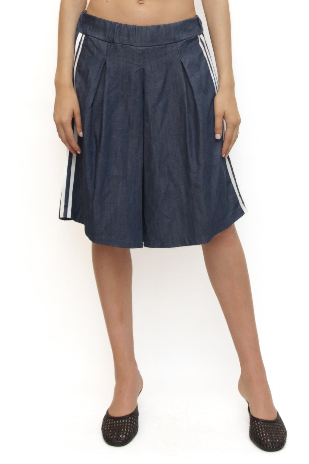 LEVH - Bermuda Blanche - DENIM SCURO