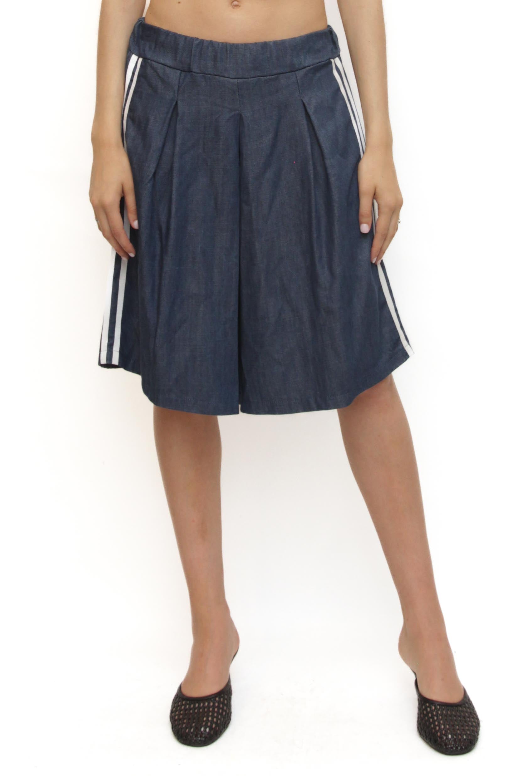 LEVH - Bermuda Blanche - DENIM SCURO