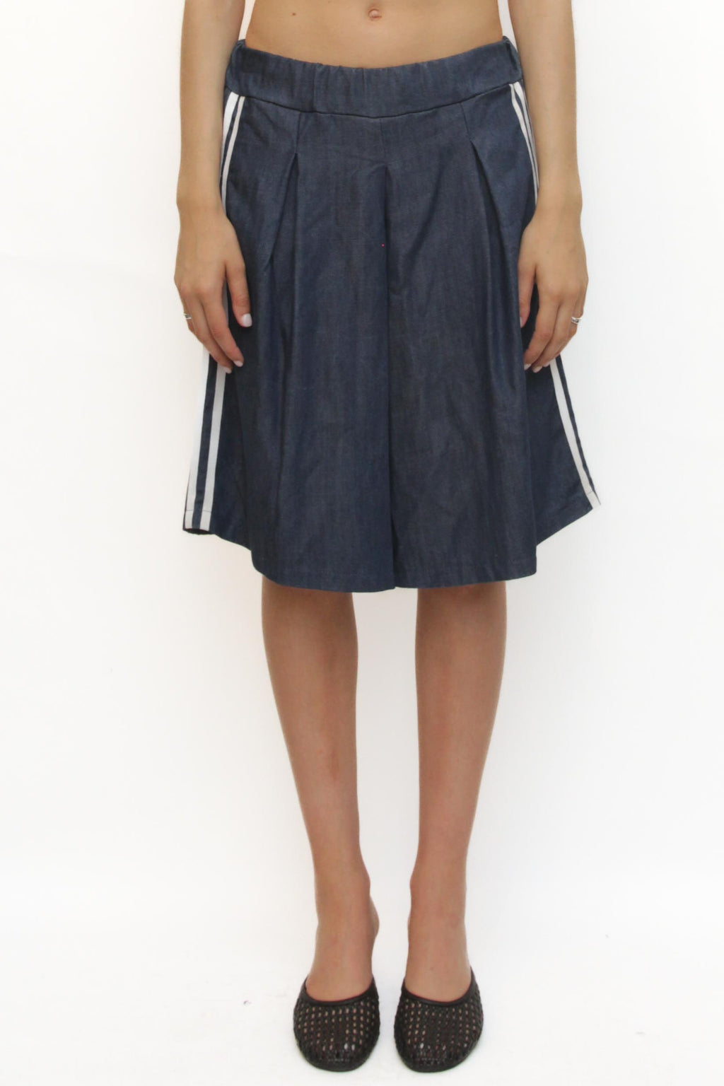 LEVH - Bermuda Blanche - DENIM SCURO
