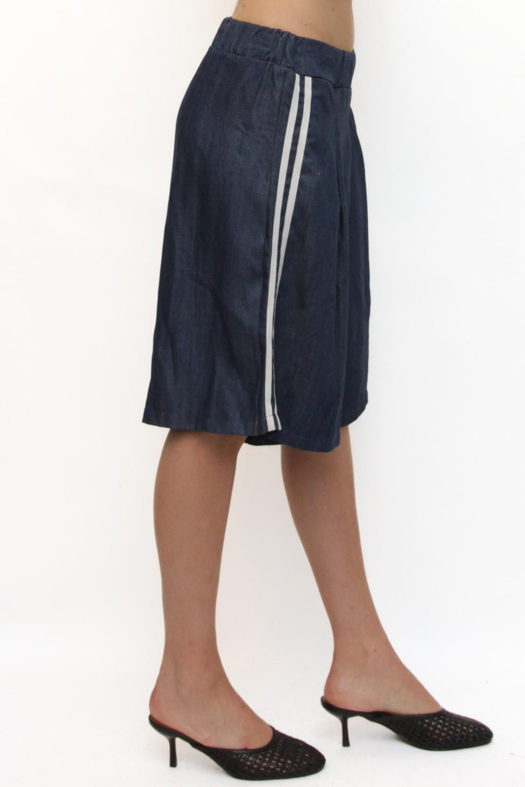LEVH - Bermuda Blanche - DENIM SCURO