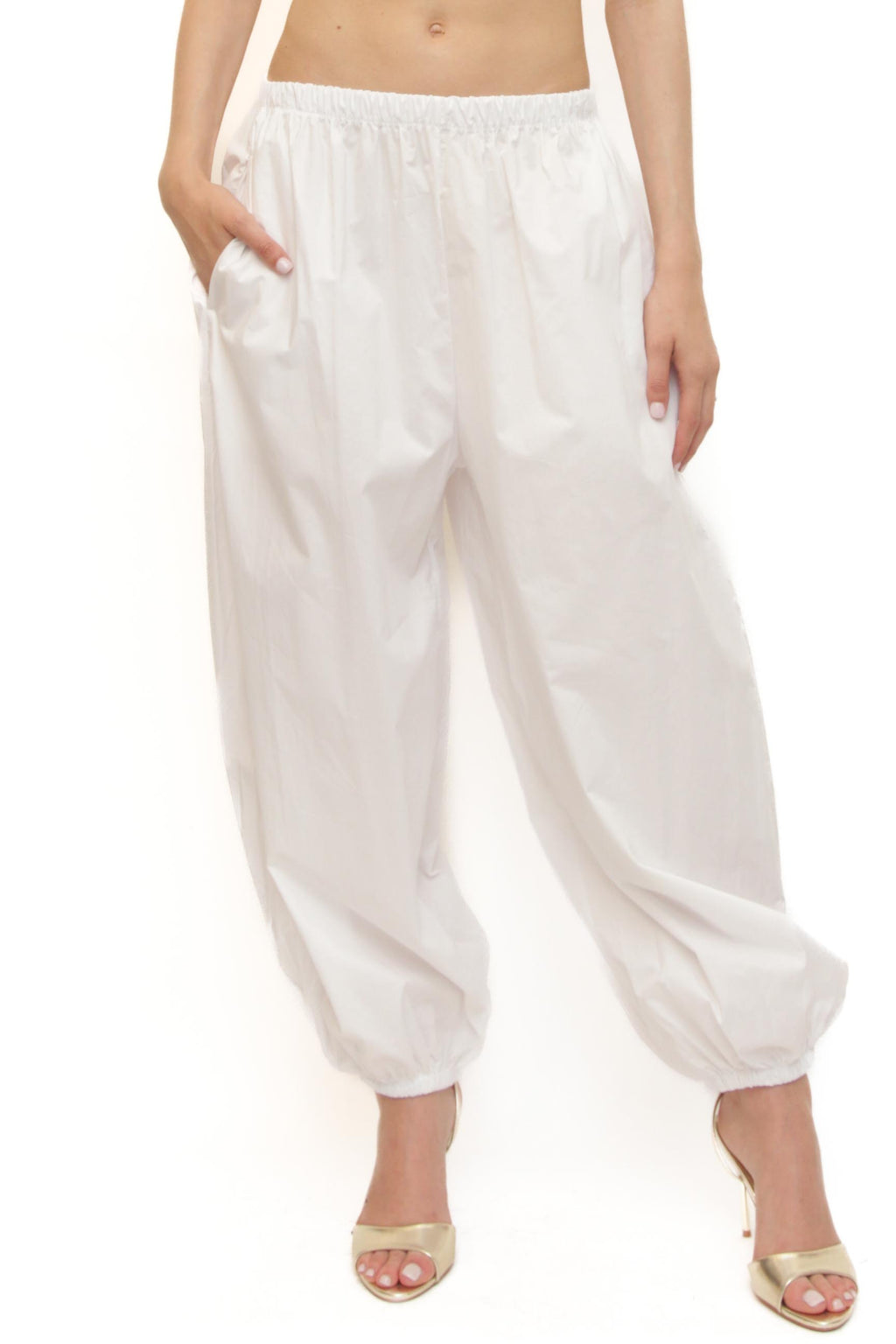 LEVH - Pantalone Paishta - BIANCO