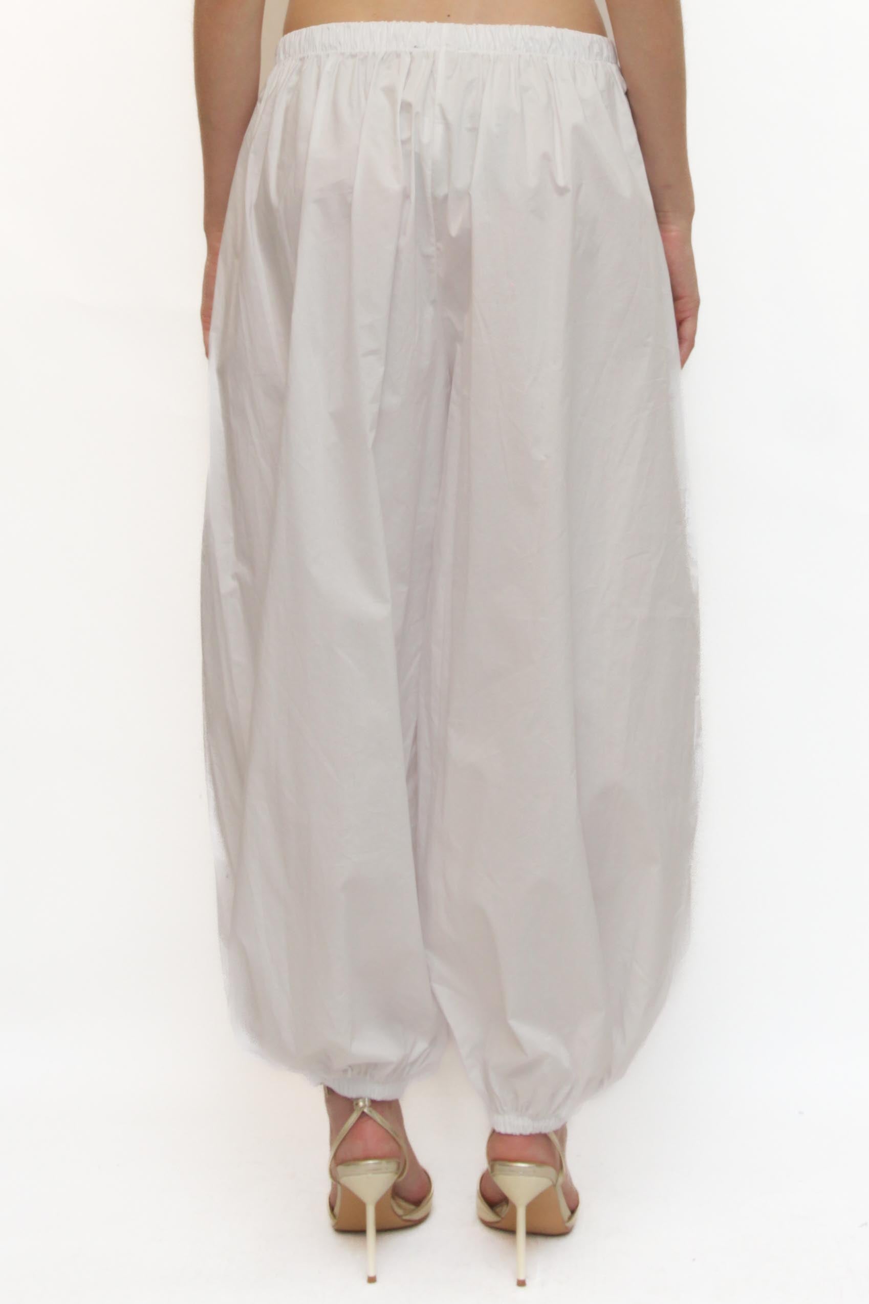 LEVH - Pantalone Paishta - BIANCO