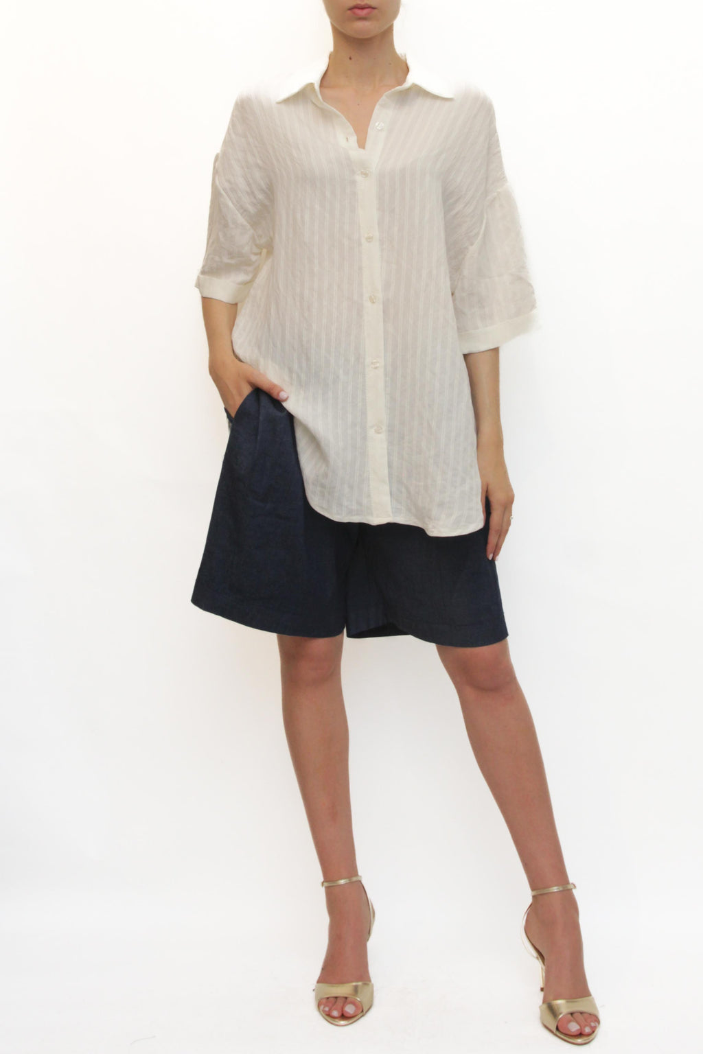 LEVH - Camicia Cruz - PANNA