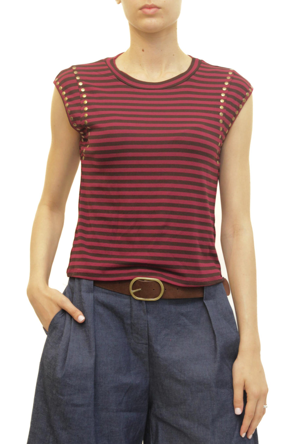 LEVH - Top Twyla - Riga moro/magenta
