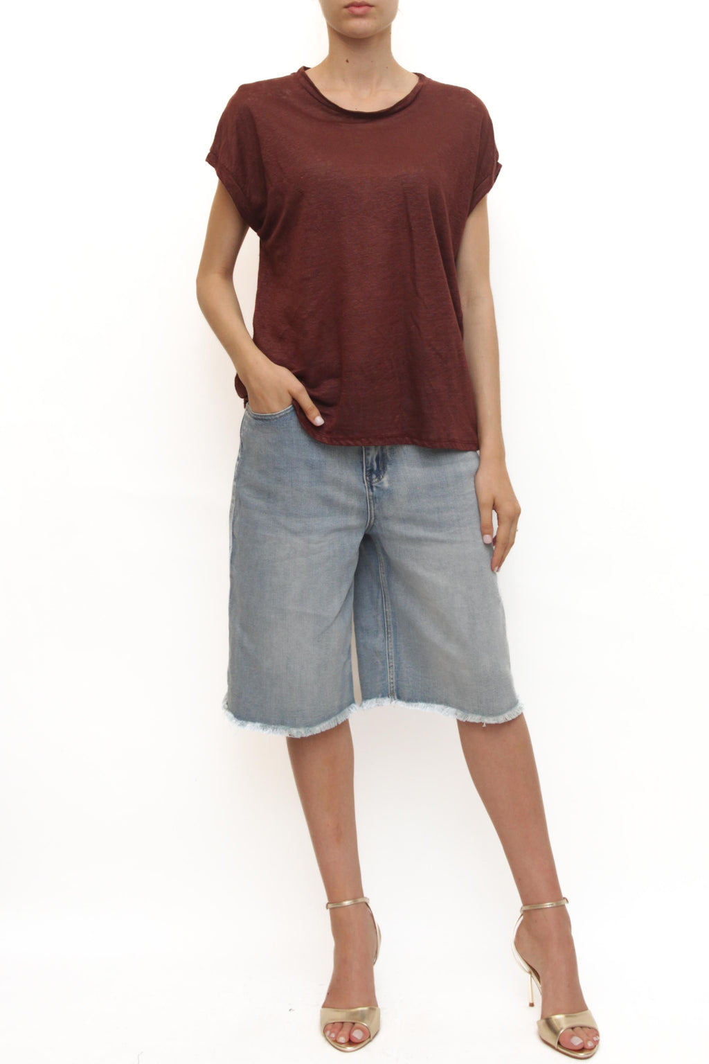 LEVH - T-shirt Tia - BORDX