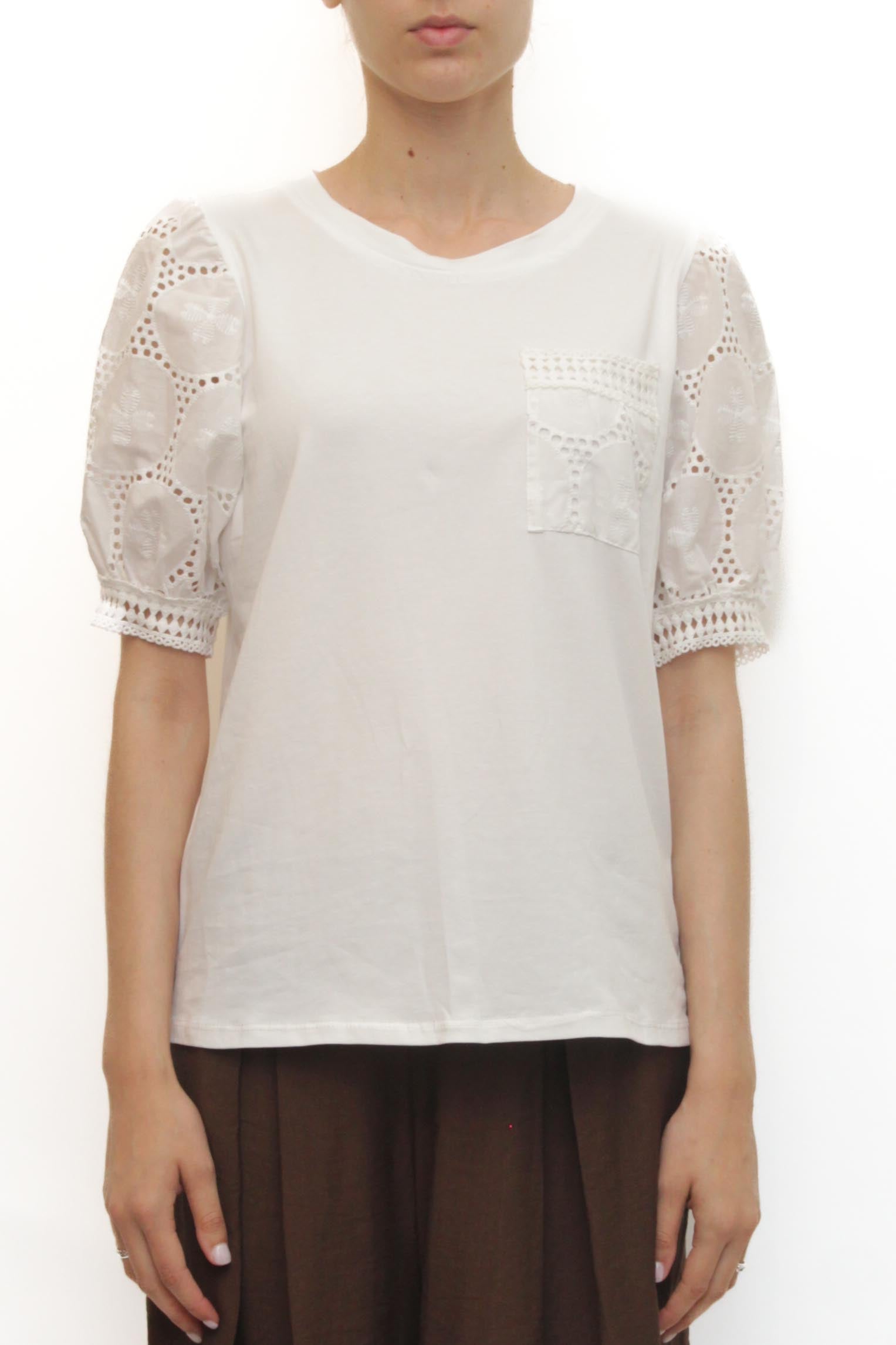 LEVH - T-shirt Thiphanie - BIANCO