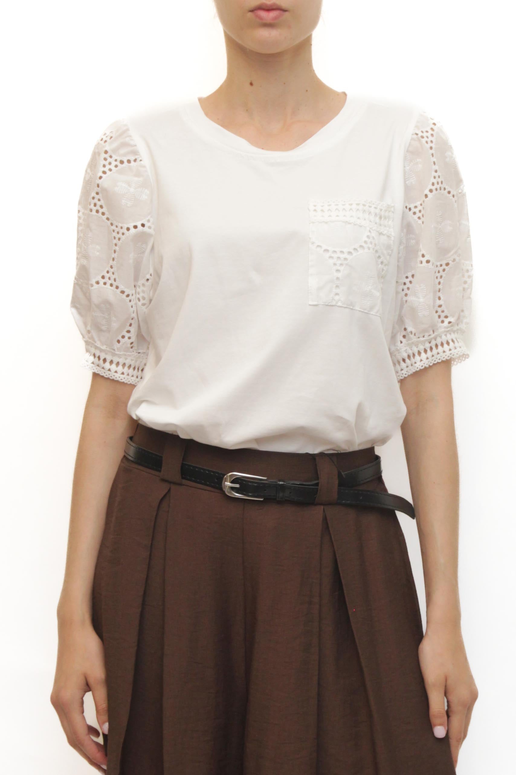 LEVH - T-shirt Thiphanie - BIANCO