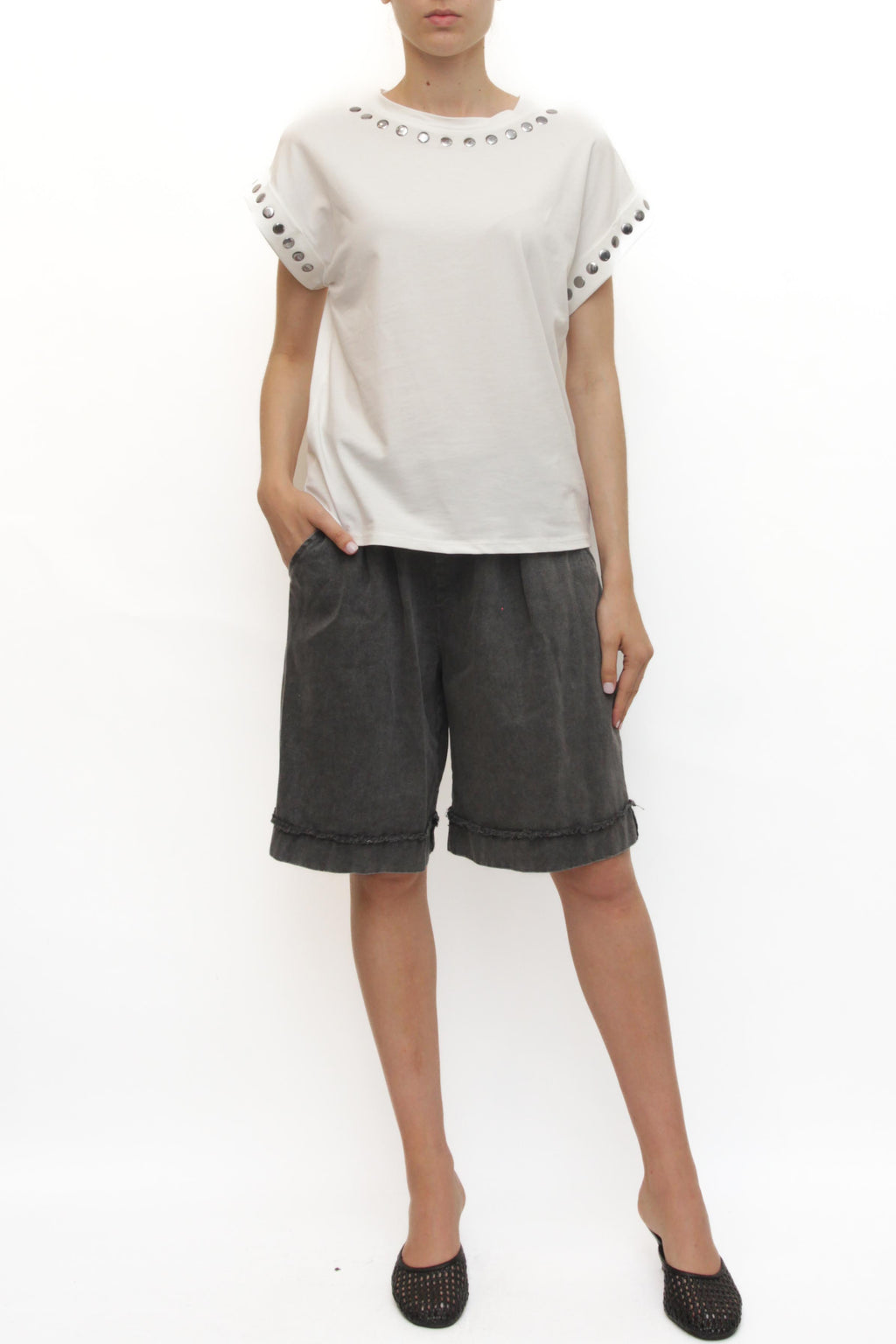 LEVH - T-shirt Trecia - BIANCO