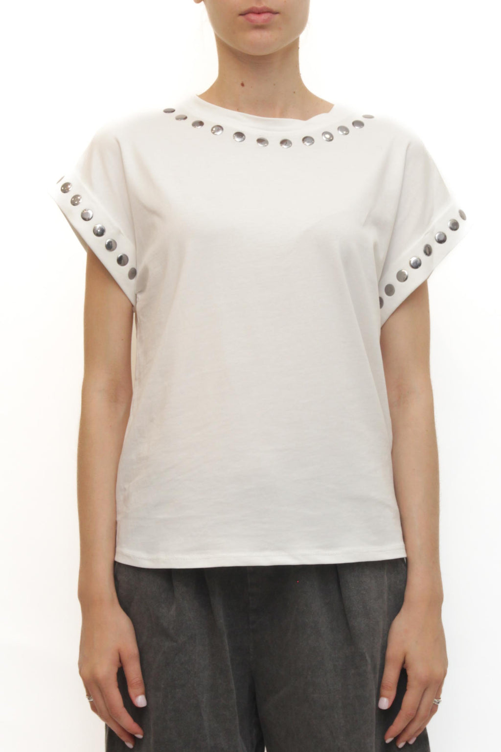 LEVH - T-shirt Trecia - BIANCO