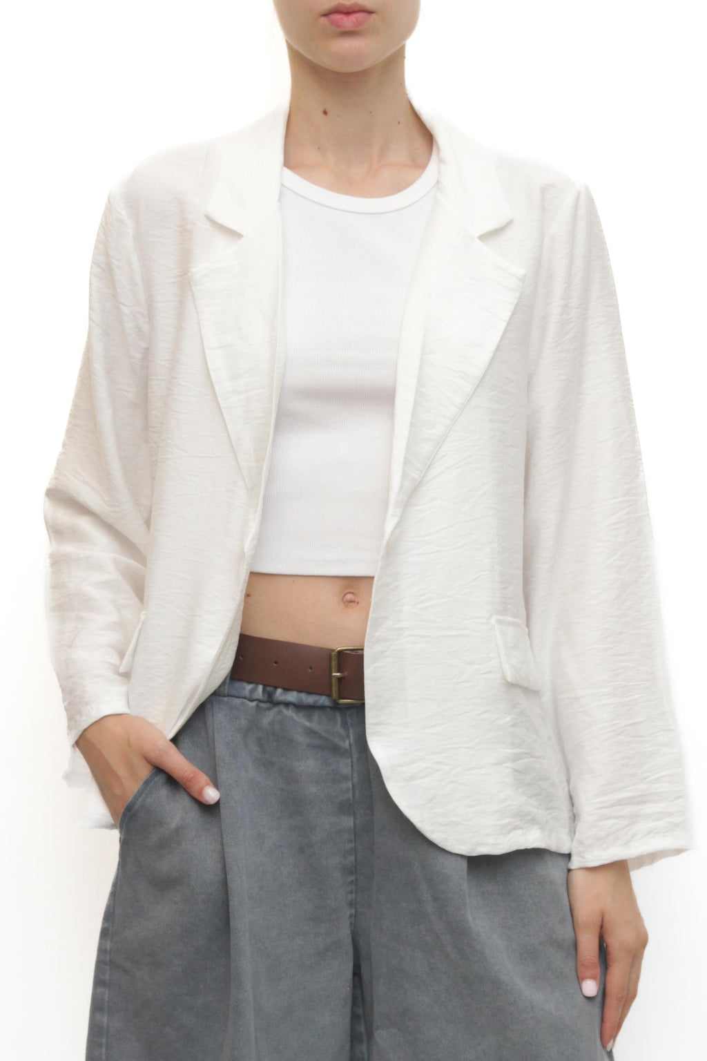 LEVH - Blazer Bertha - BIANCO