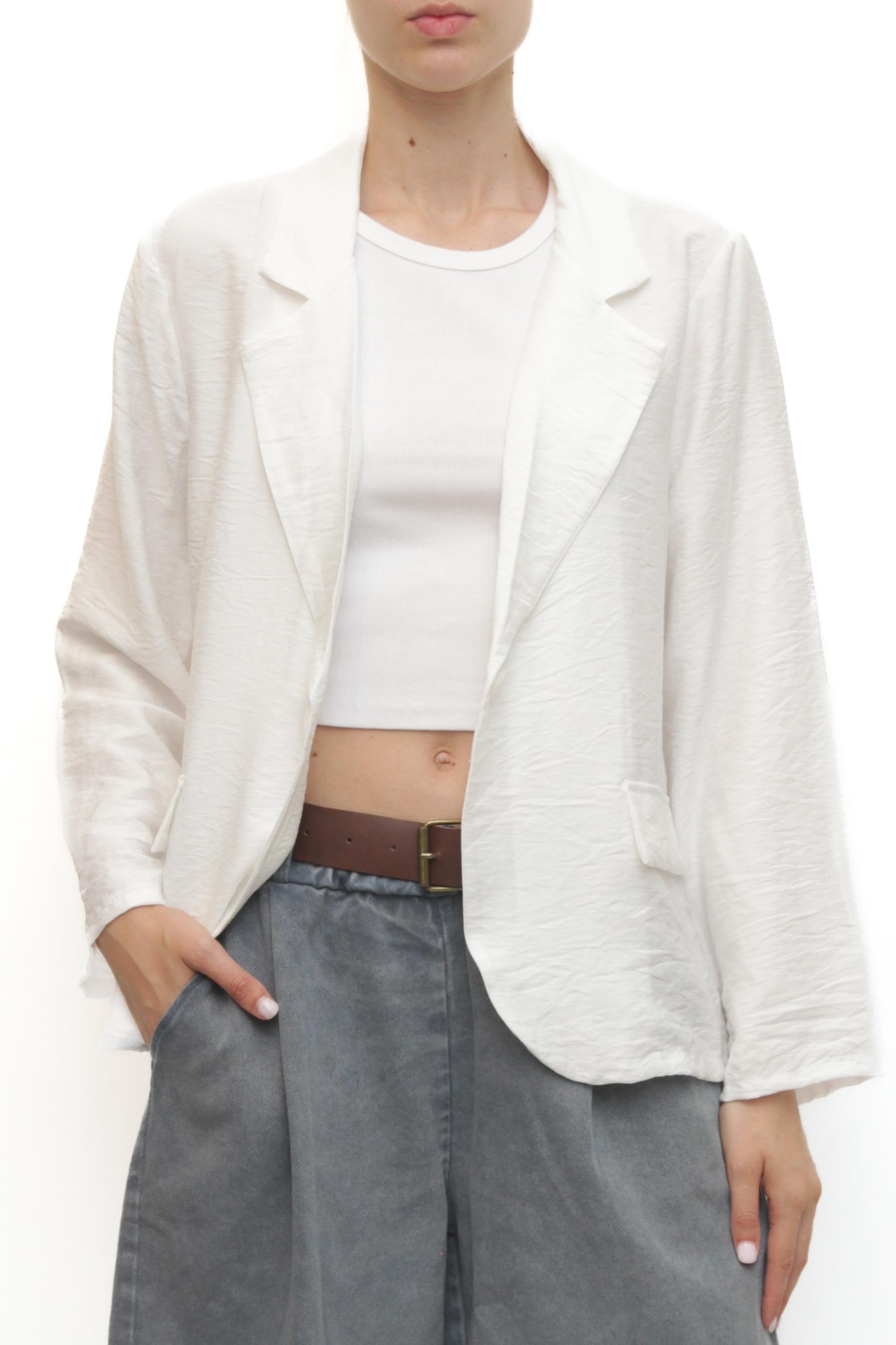 LEVH - Blazer Bertha - BIANCO