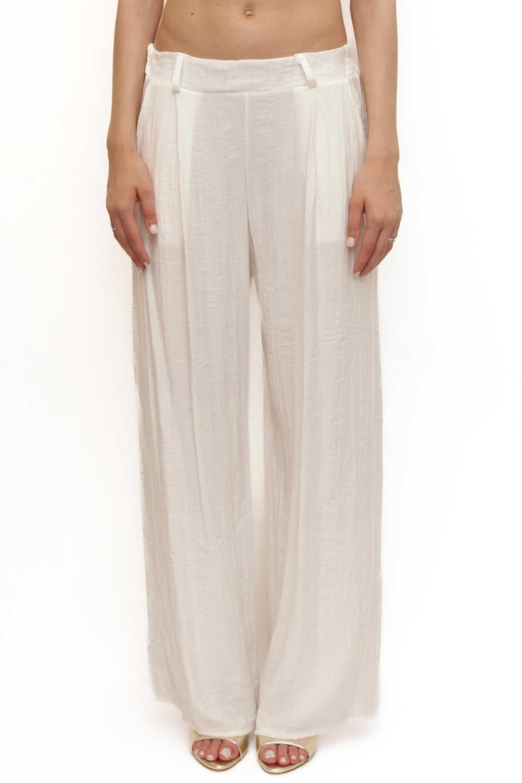 LEVH - Pantalone Pursat - BIANCO