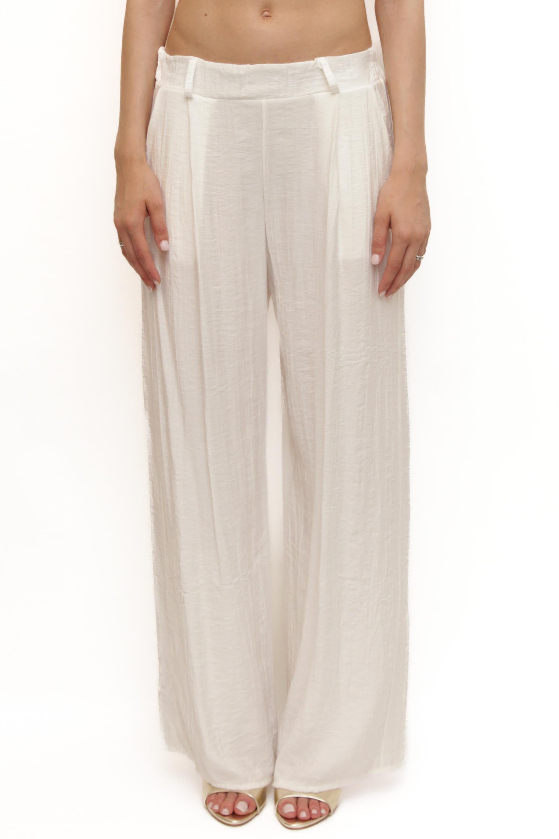 LEVH - Pantalone Pursat - BIANCO