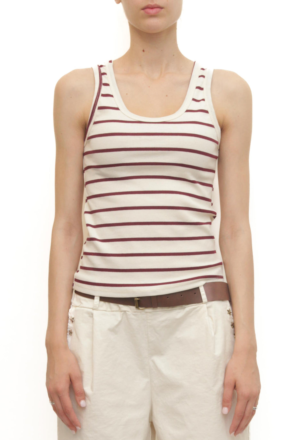 LEVH - Top Trinity - Panna riga bordx