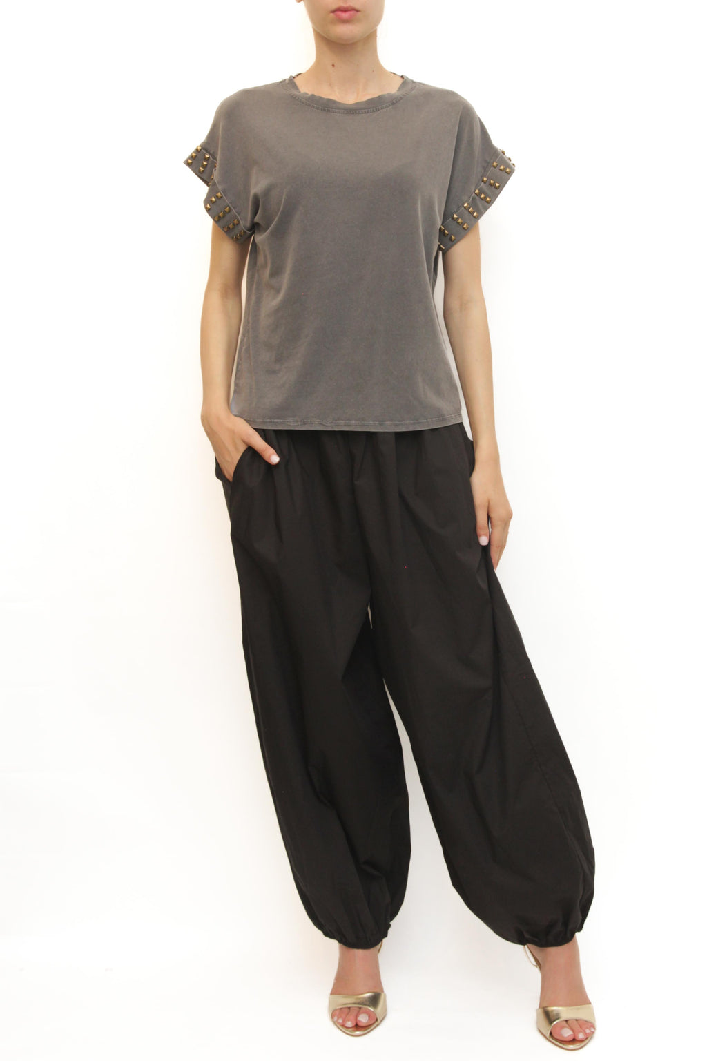 LEVH - Pantalone Pisa - NERO