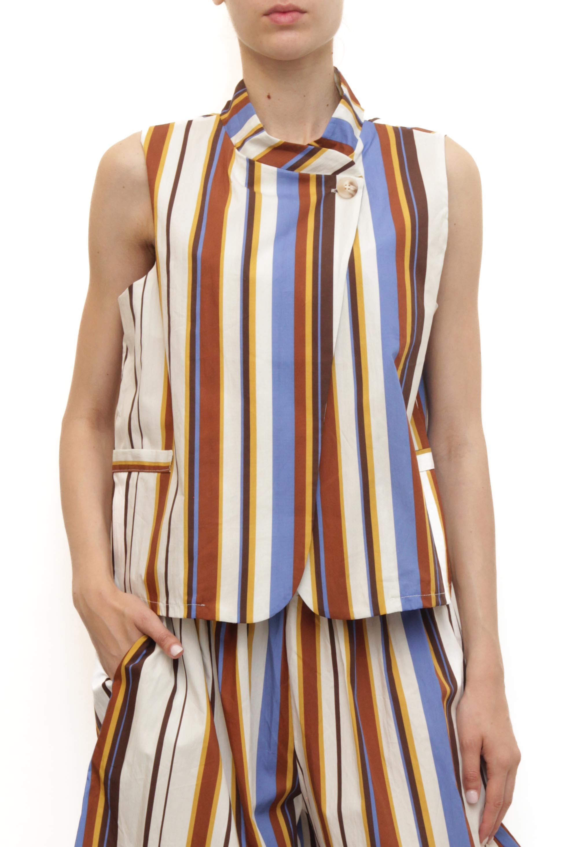 LEVH - Gilet Guaras - Riga multicolr avion