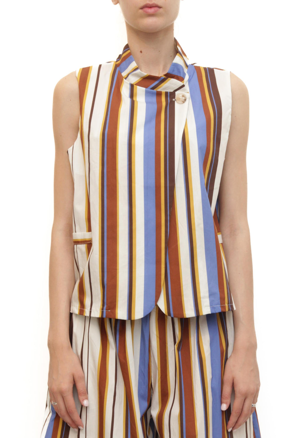 LEVH - Gilet Guaras - Riga multicolr avion