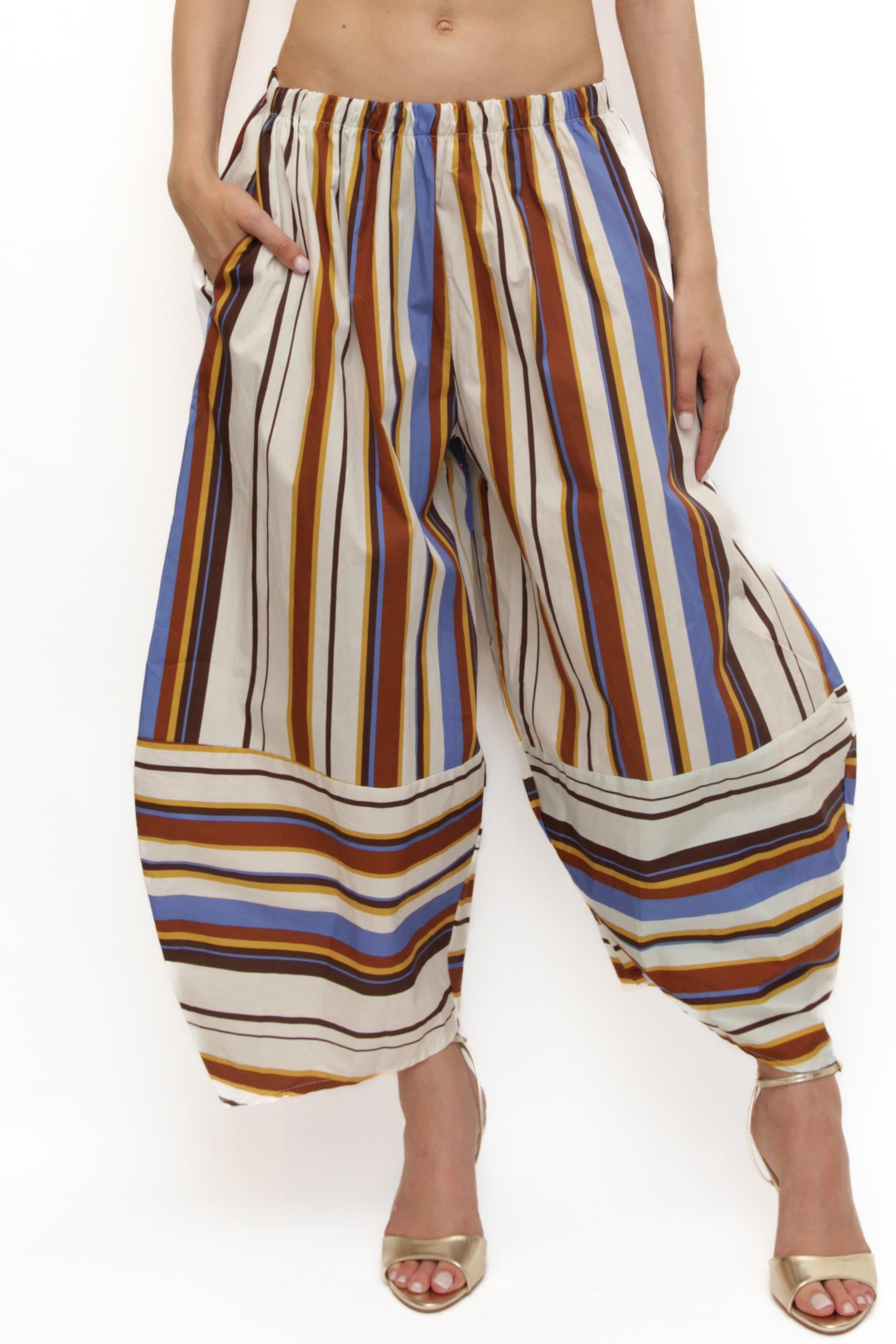 LEVH - Pantalone Pashie - Riga multicolr avion