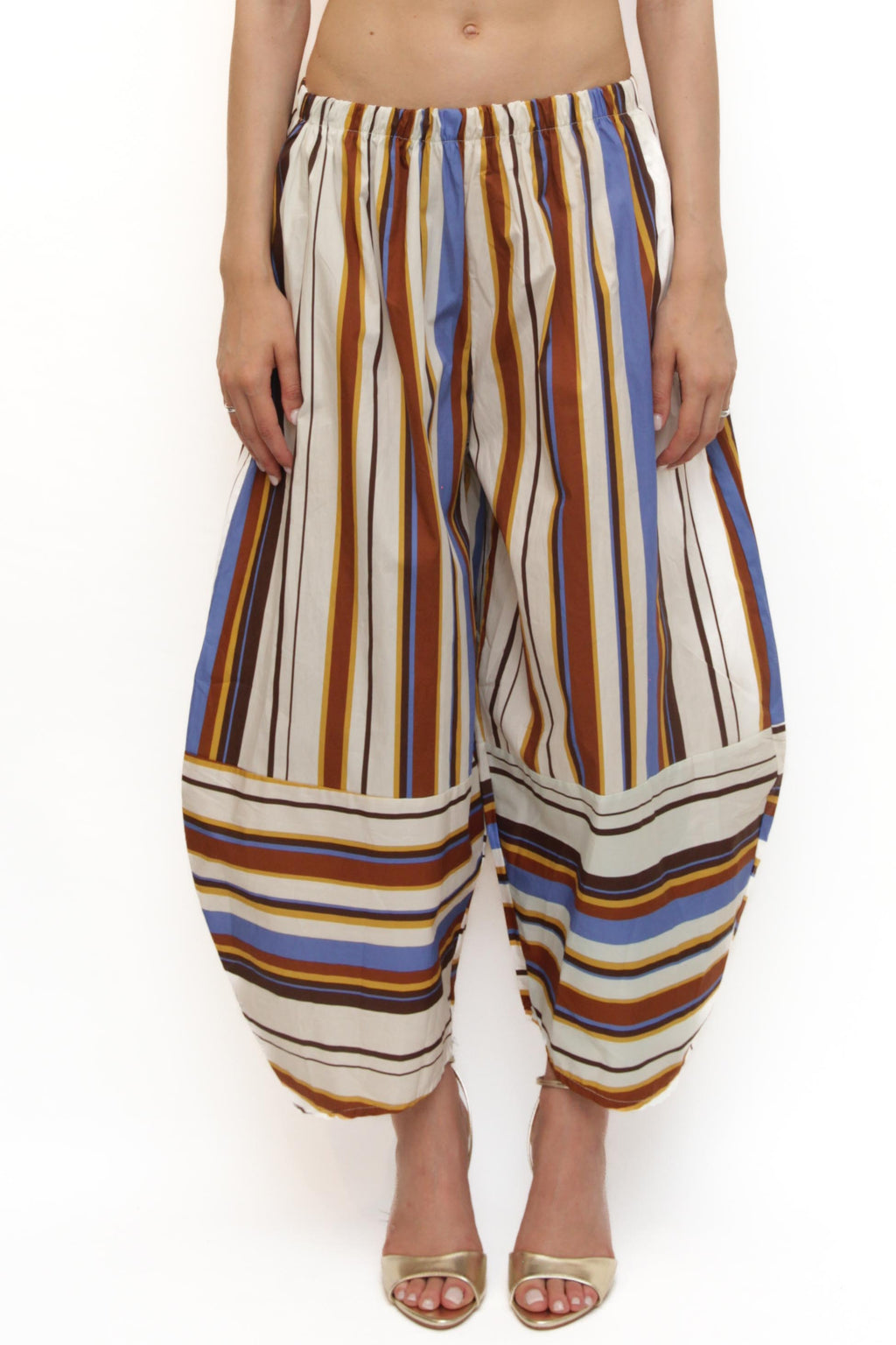 LEVH - Pantalone Pashie - Riga multicolr avion