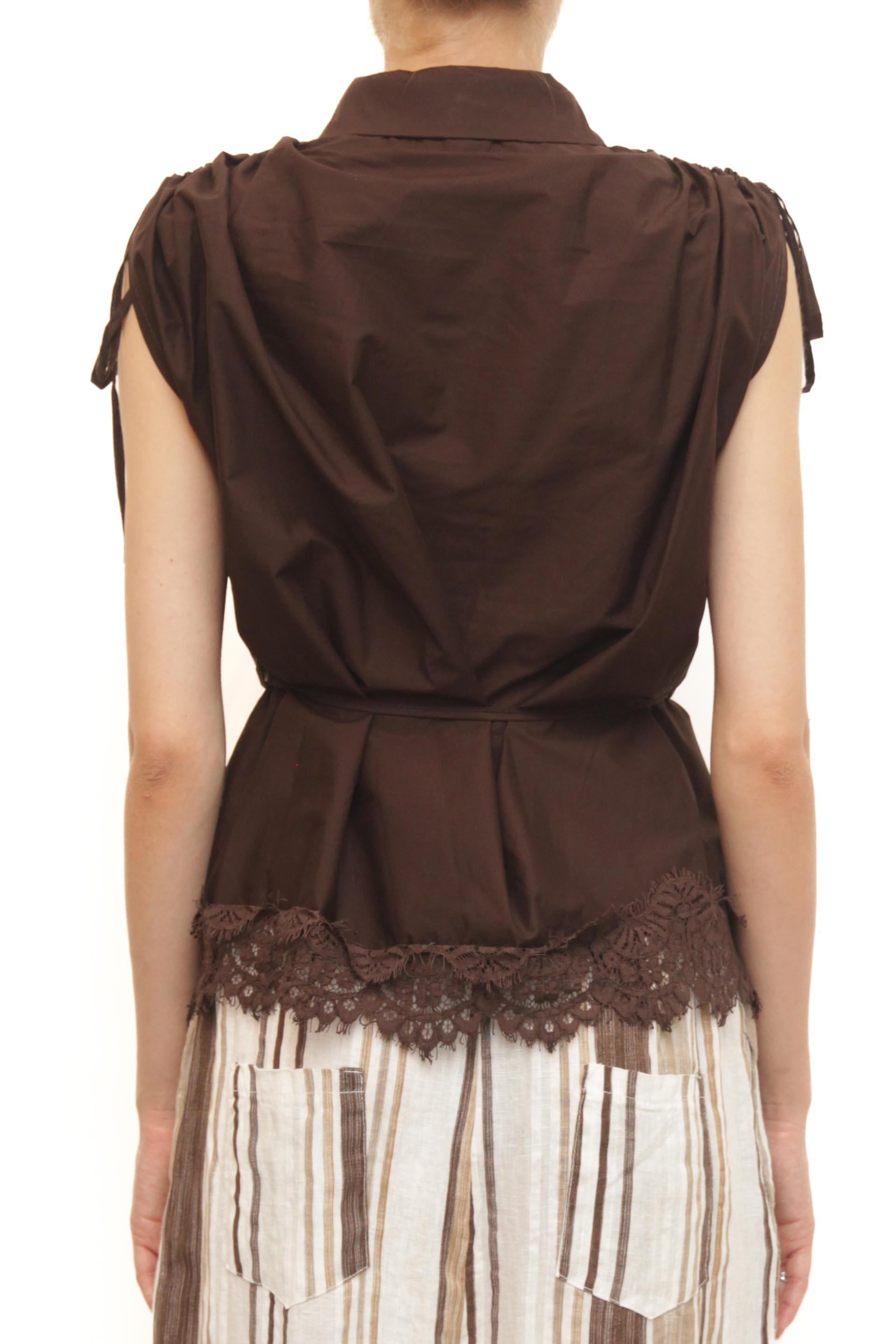 LEVH - Camicia Coror - MARRONE
